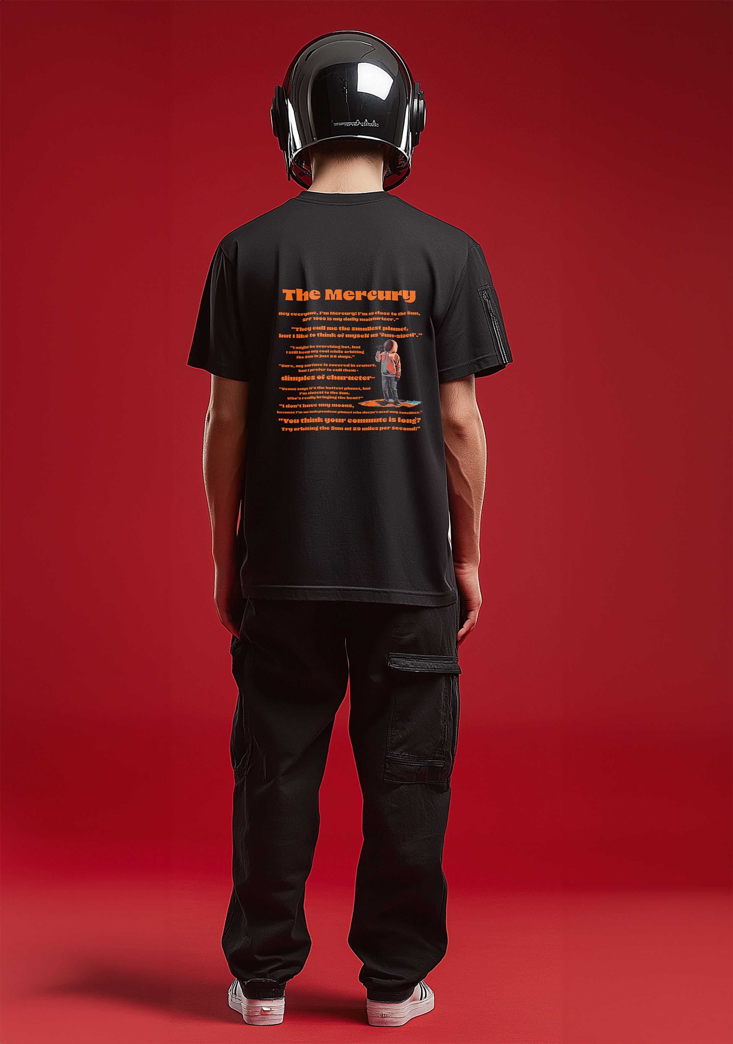 The Mercury  - Half Sleeves Men's Tshirt