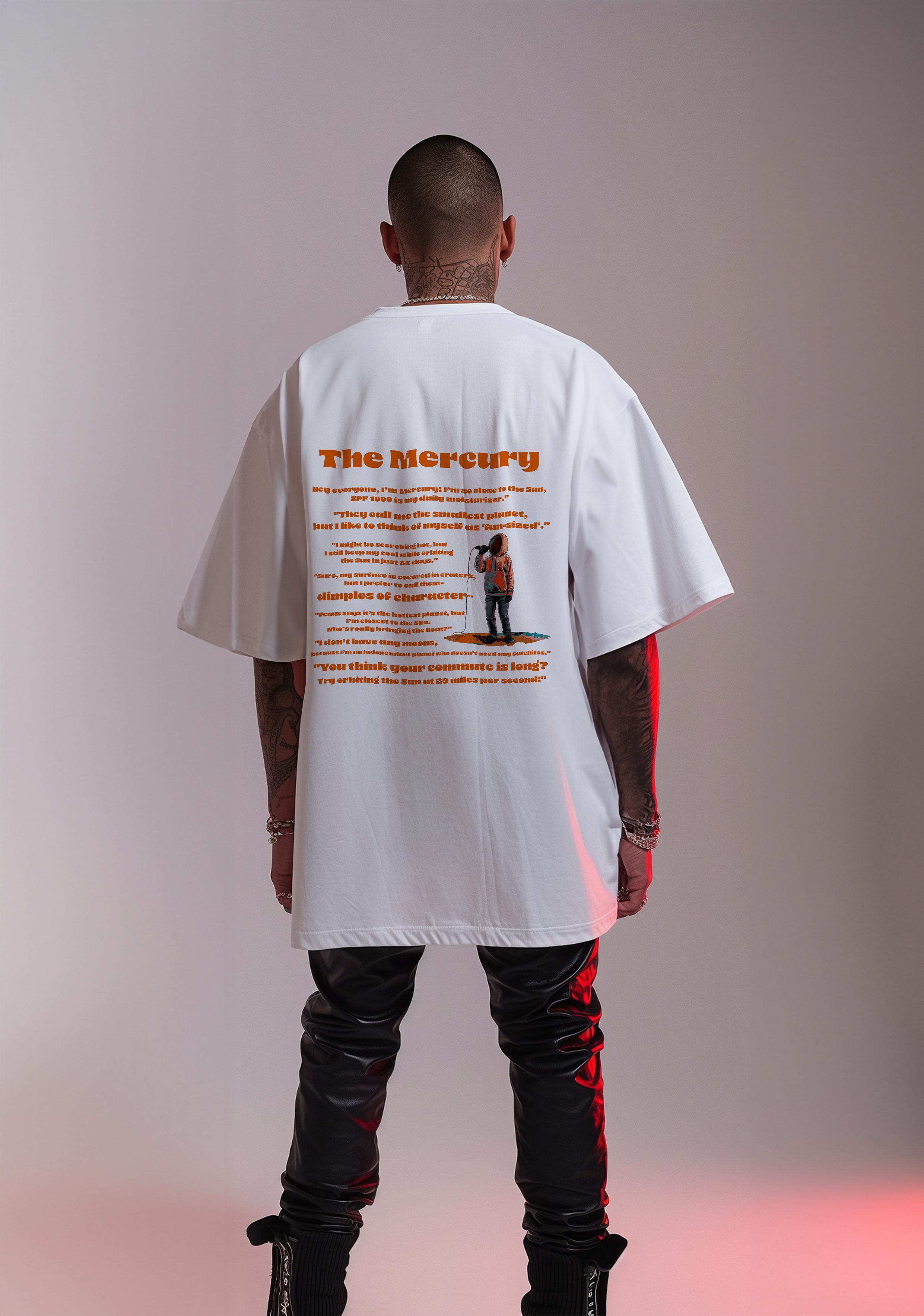 The Mercury  - Oversized Men's Tshirt