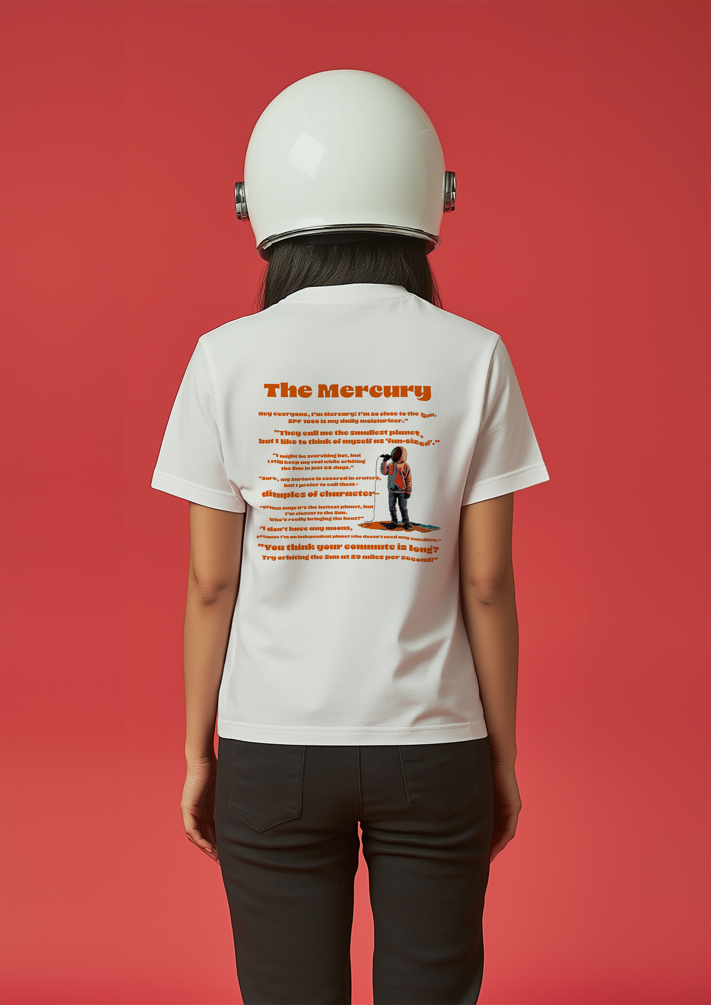 The Mercury - Half Sleeves Women's Tshirt