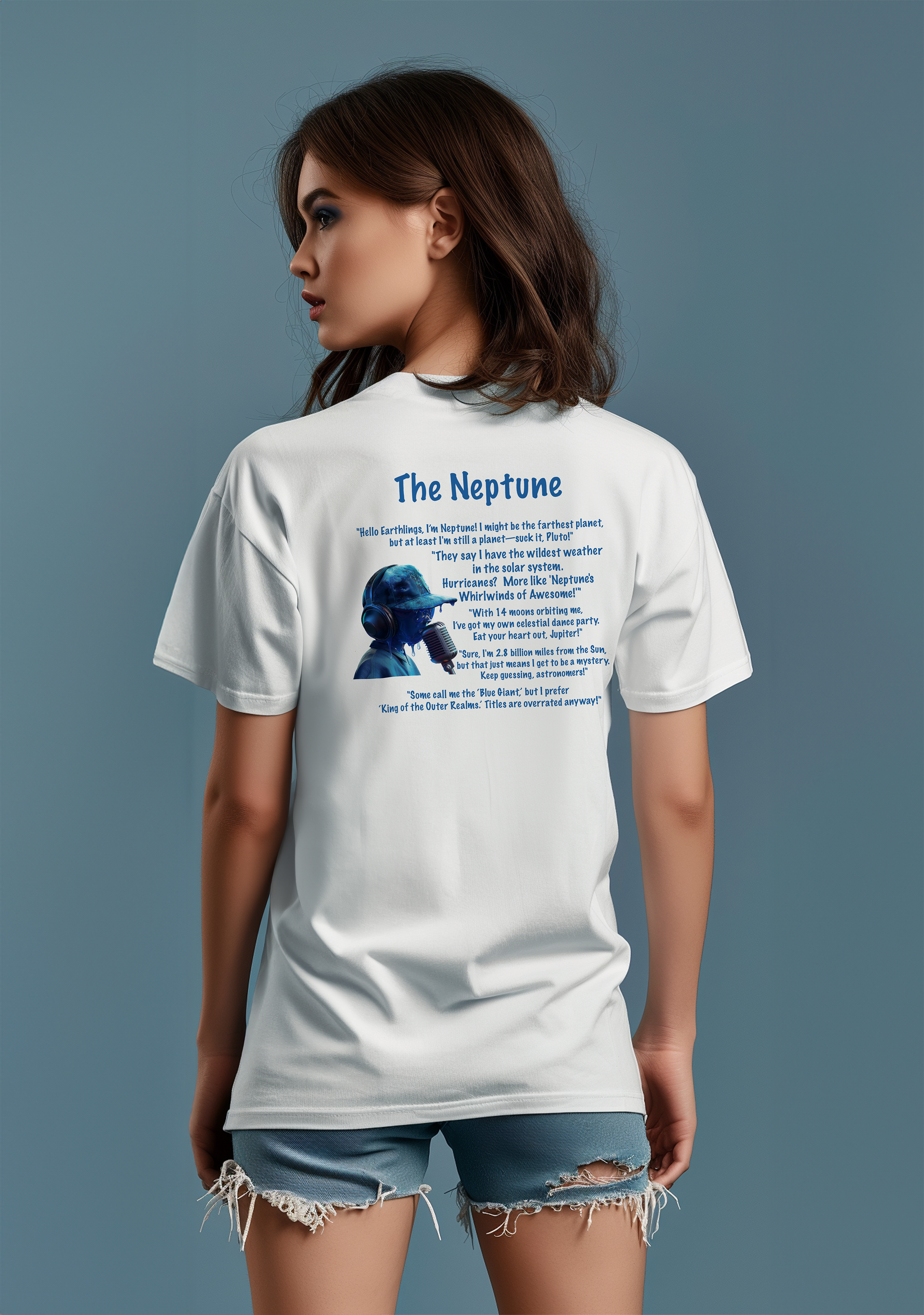 The Neptune - Half Sleeves Women's Tshirt