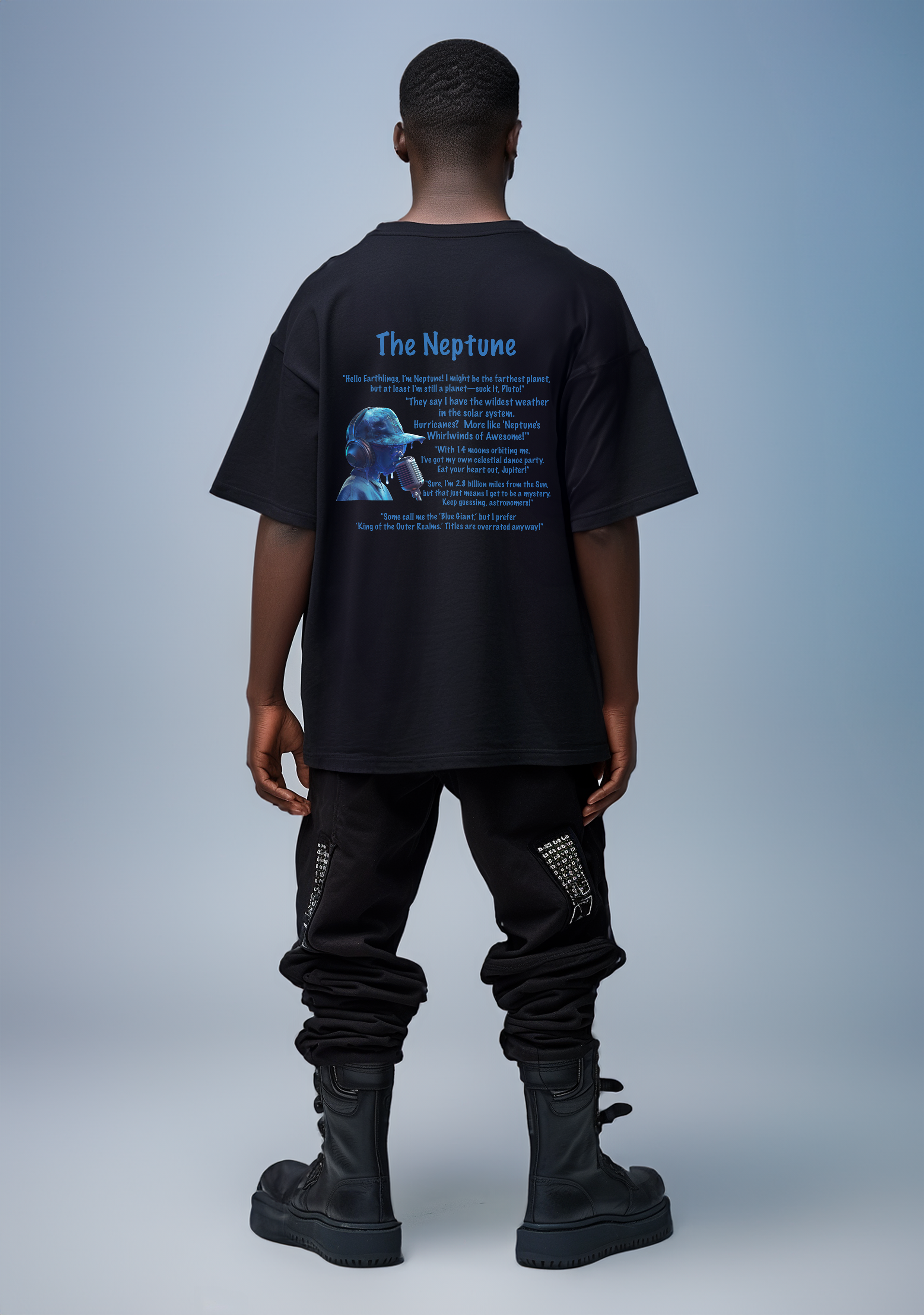 The Neptune  - Oversized Men's Tshirt