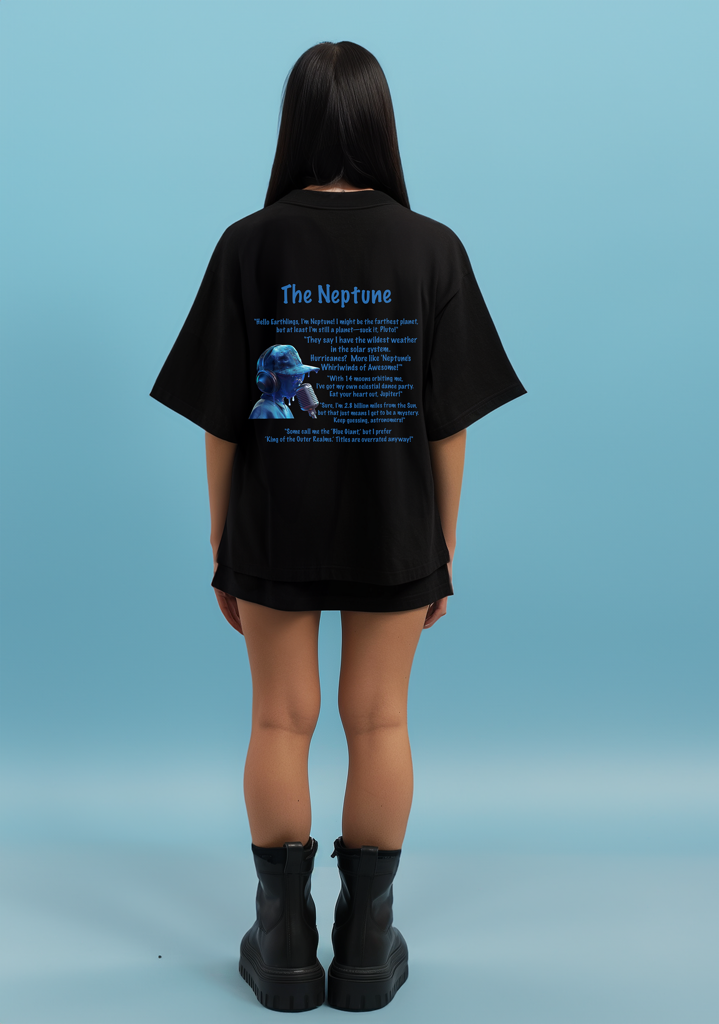 The Neptune - Oversized women's Tshirt