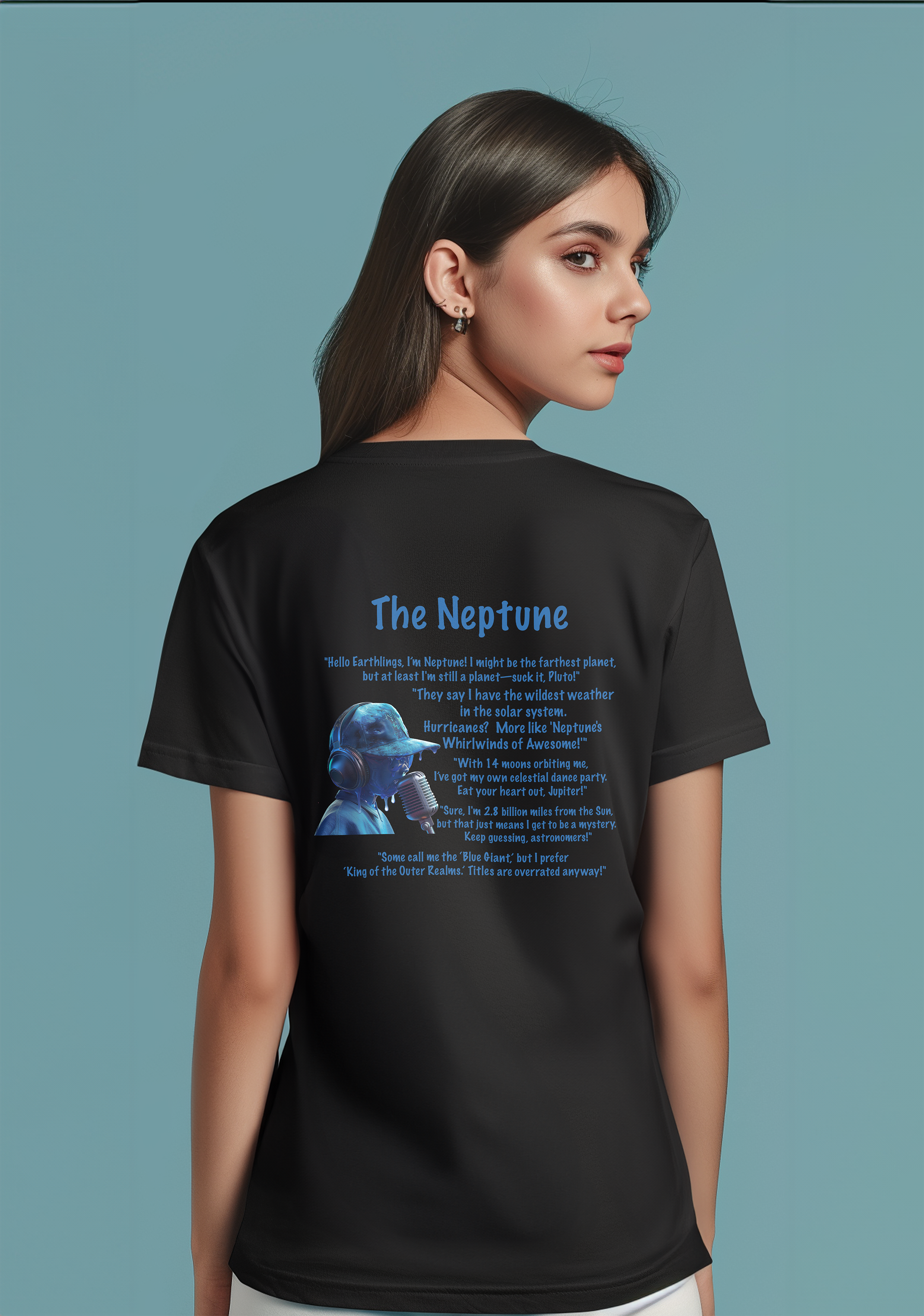The Neptune - Half Sleeves Women's Tshirt