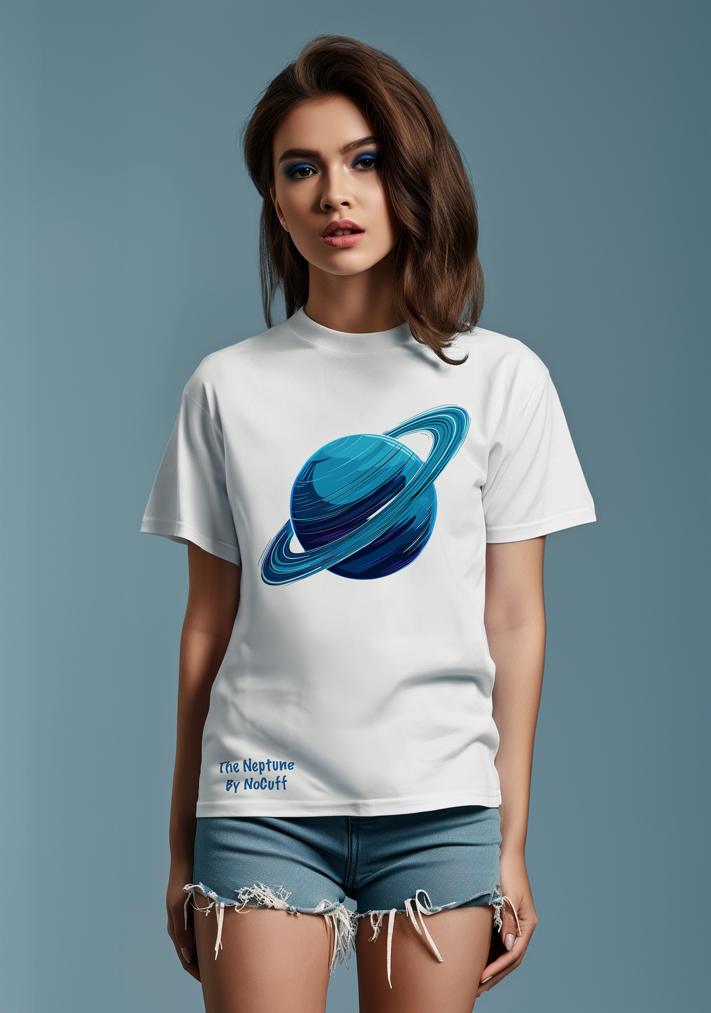 The Neptune - Half Sleeves Women's Tshirt