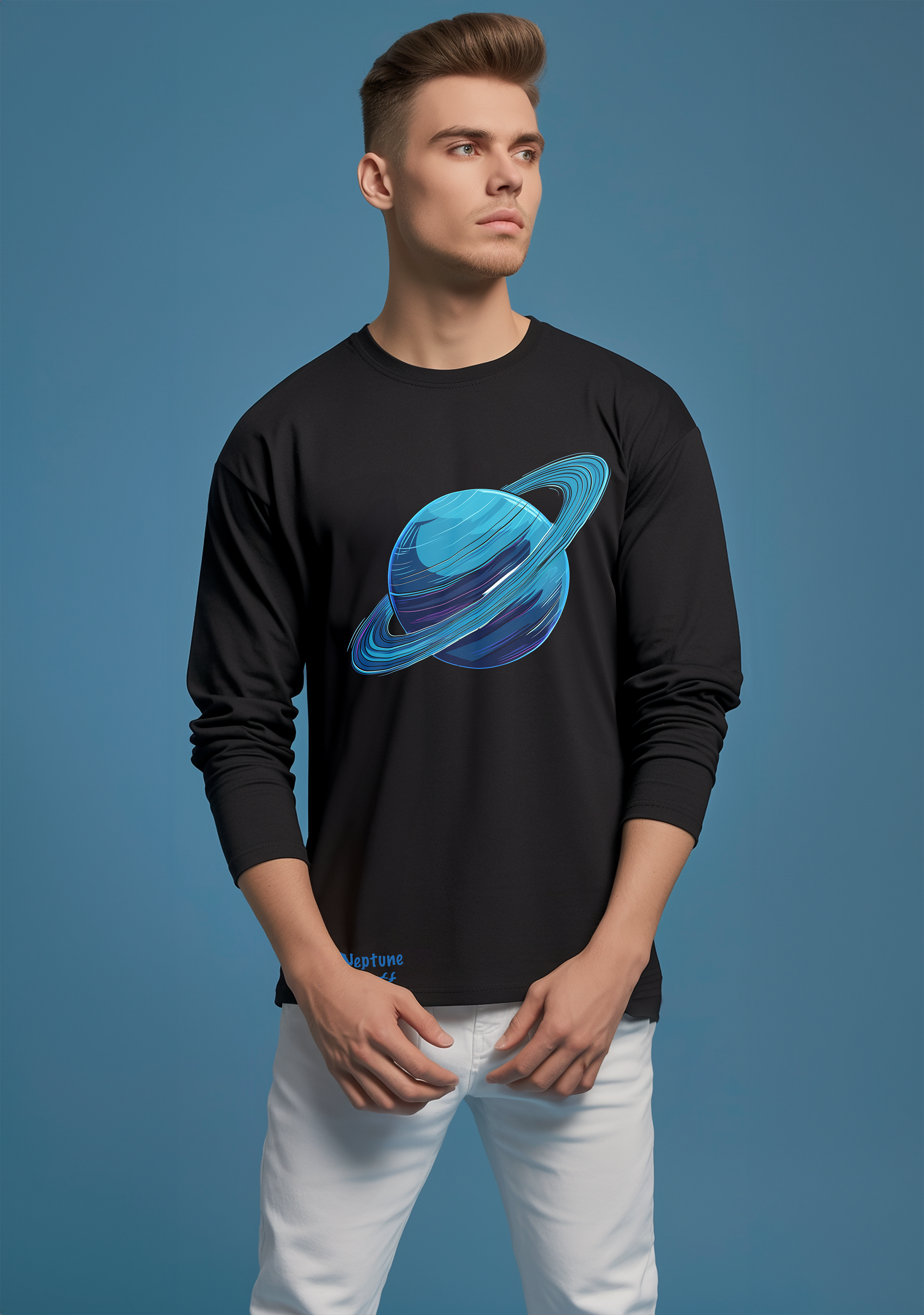 The Neptune  - Full Sleeves Men's Tshirt