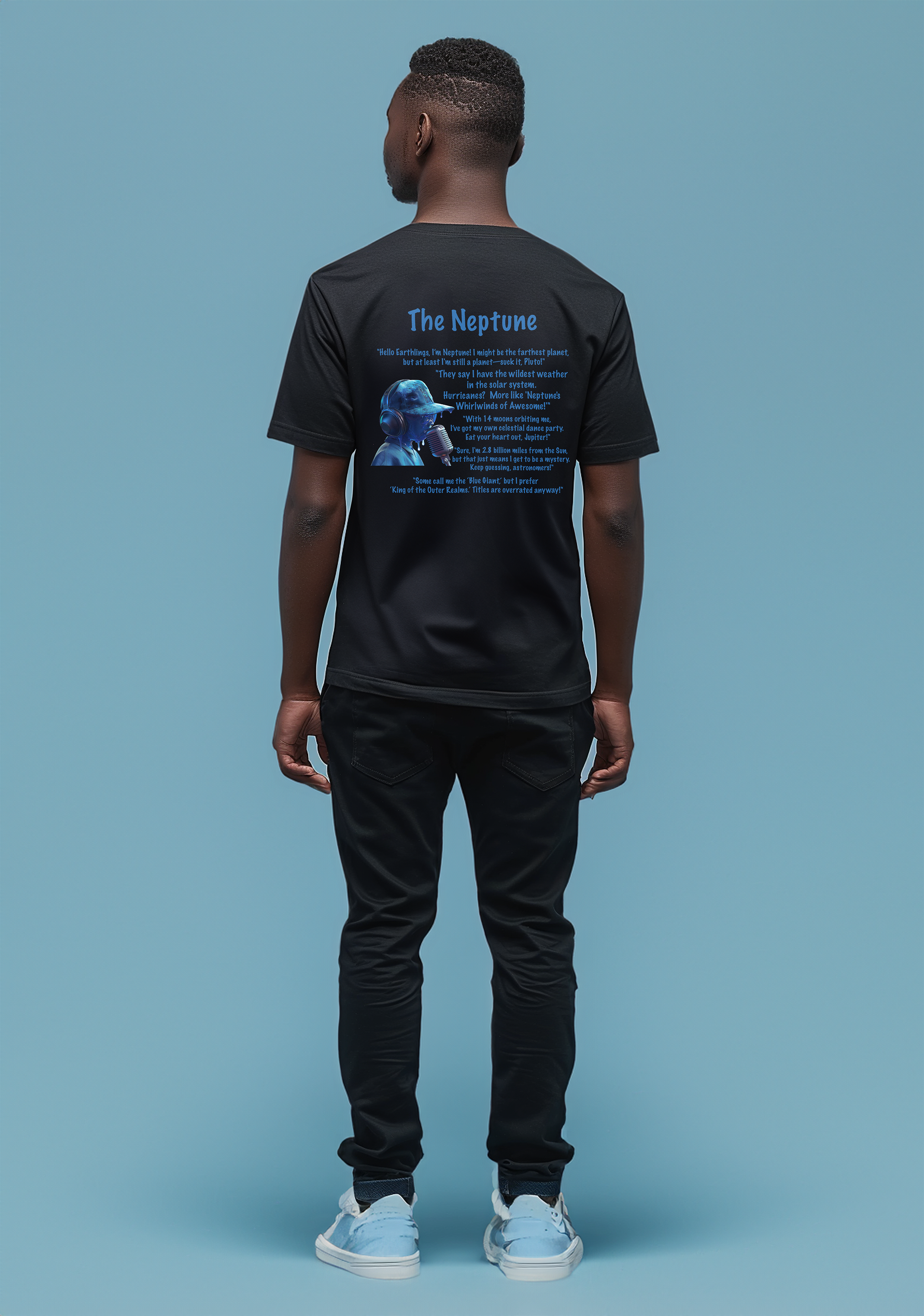 The Neptune  - Half Sleeves Men's Tshirt