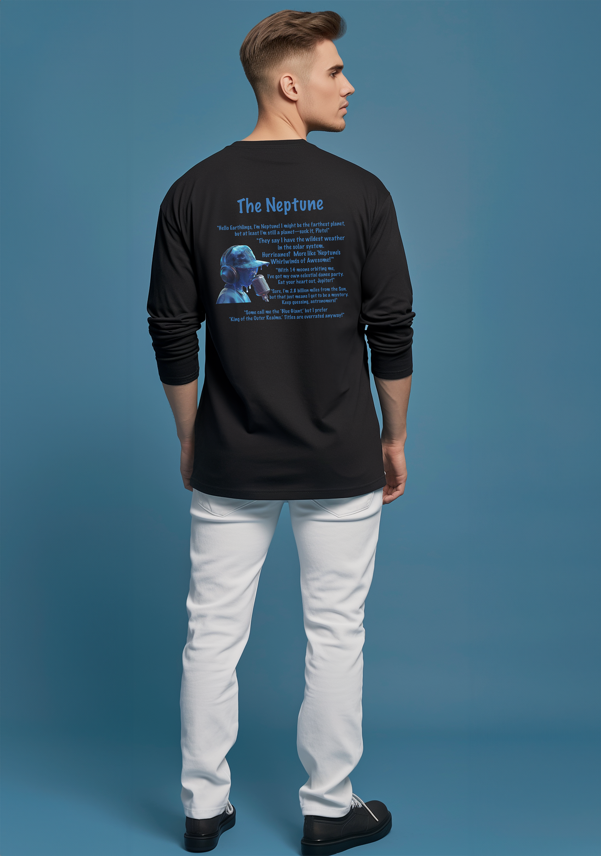 The Neptune  - Full Sleeves Men's Tshirt