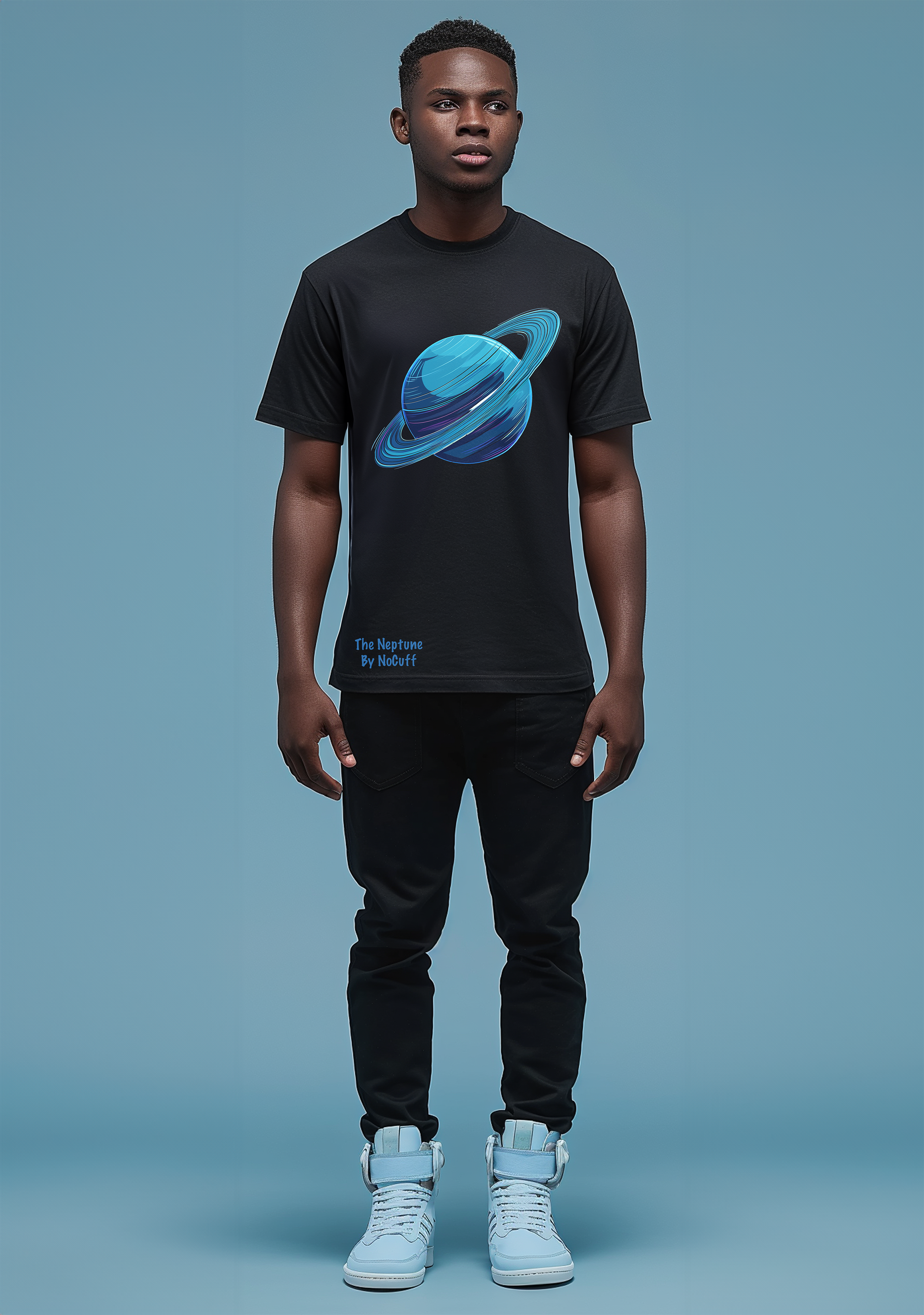 The Neptune  - Half Sleeves Men's Tshirt