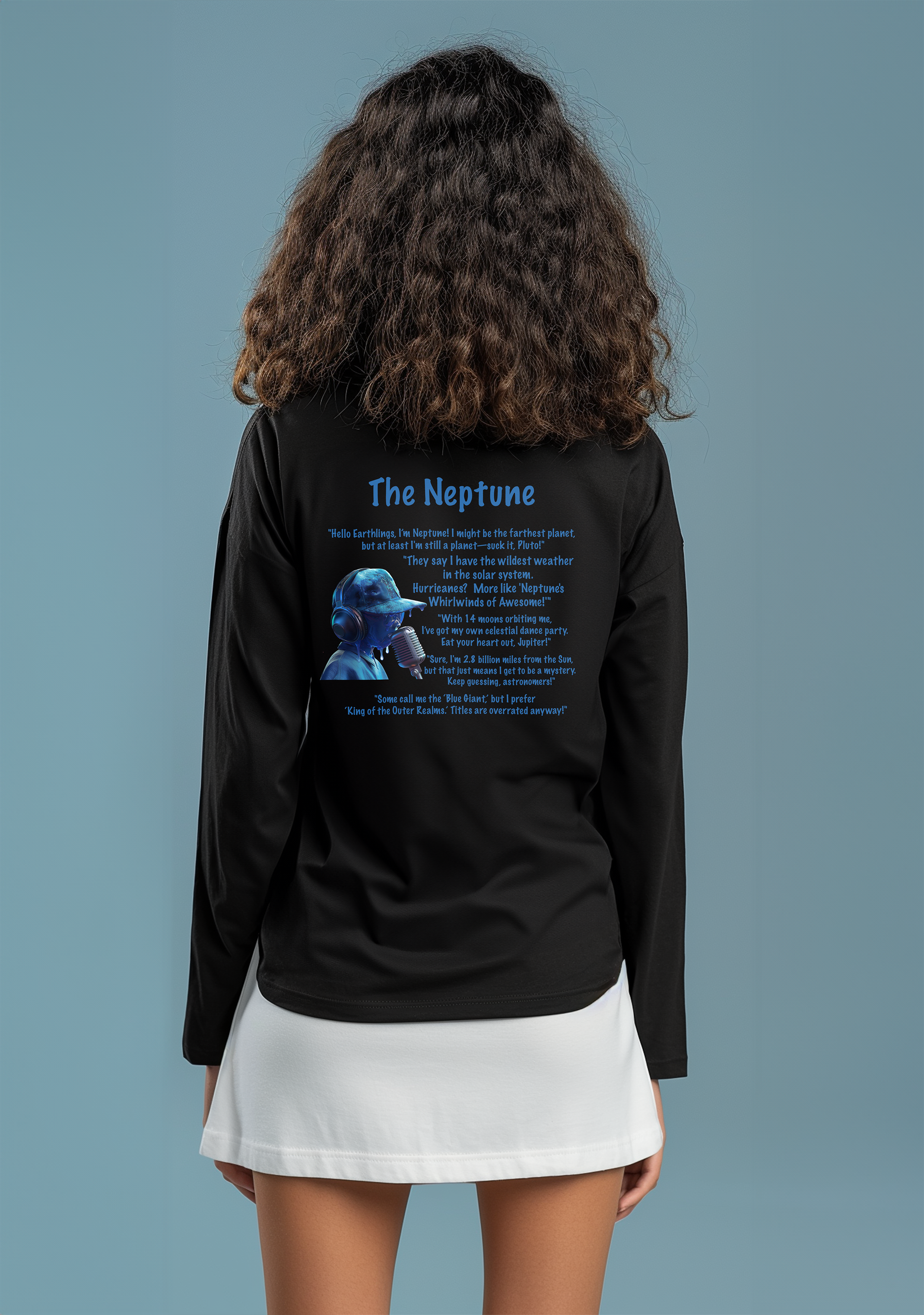 The Neptune  - Full Sleeves women's Tshirt