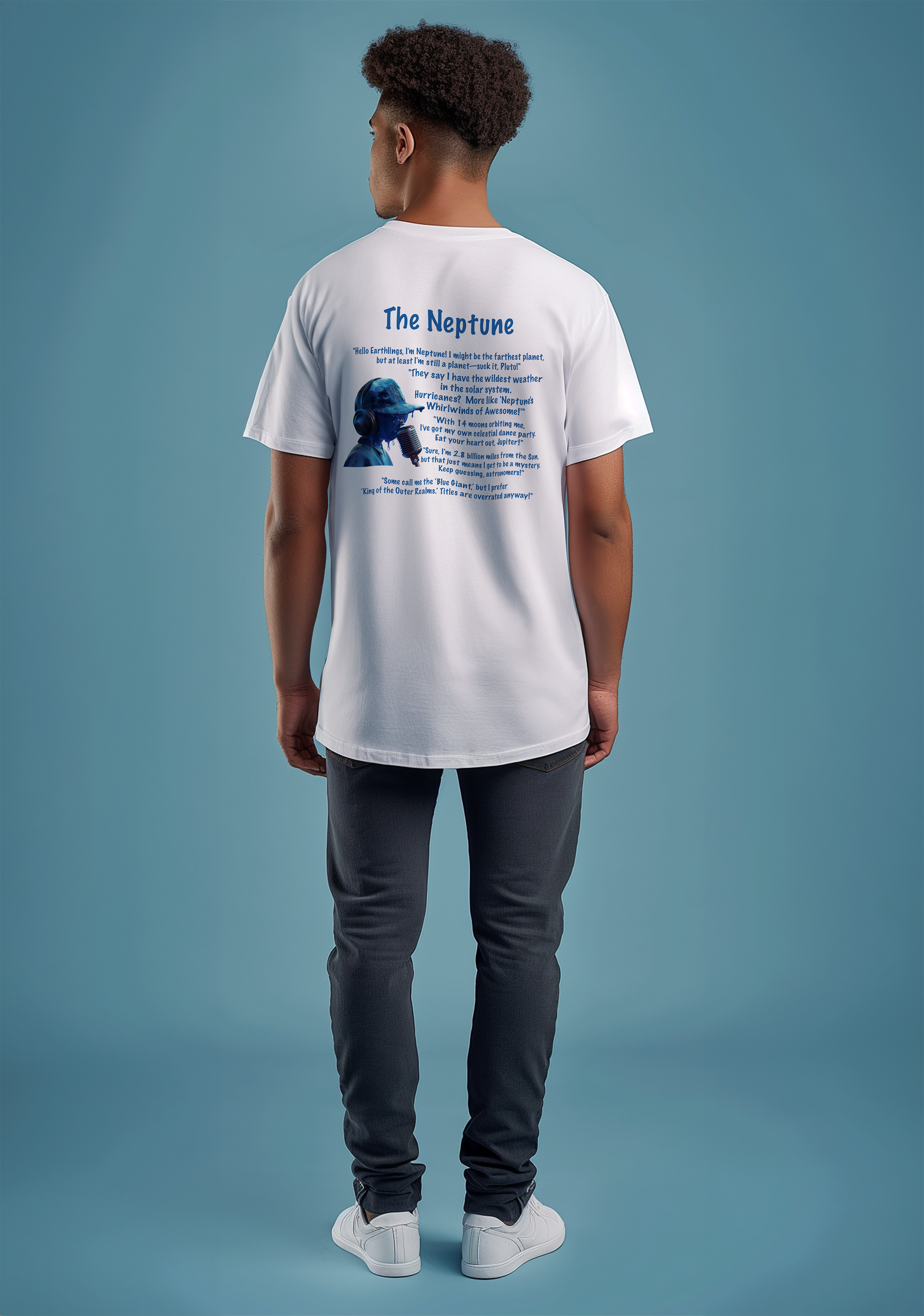 The Neptune  - Half Sleeves Men's Tshirt
