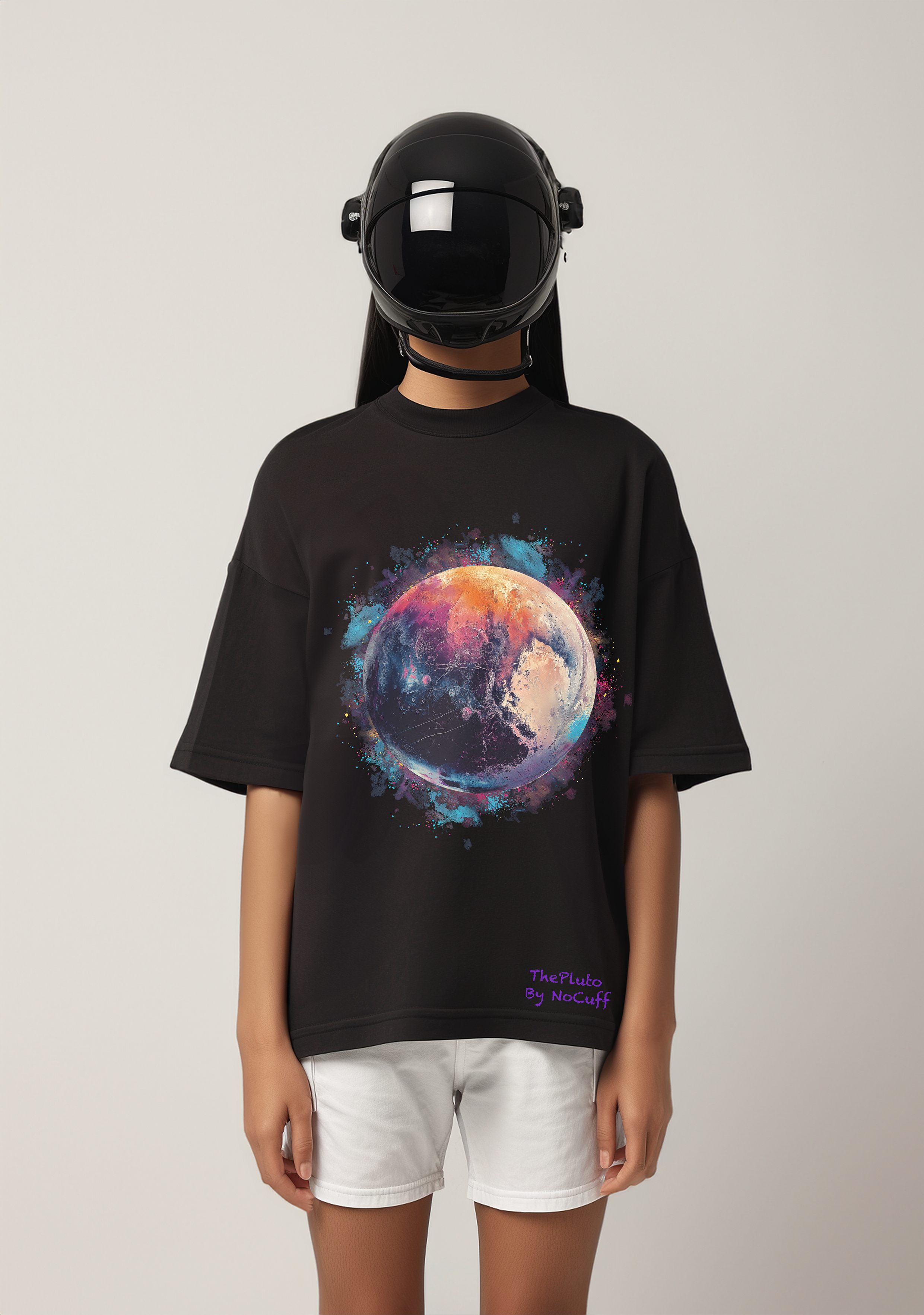 The Pluto  - Oversized women's Tshirt
