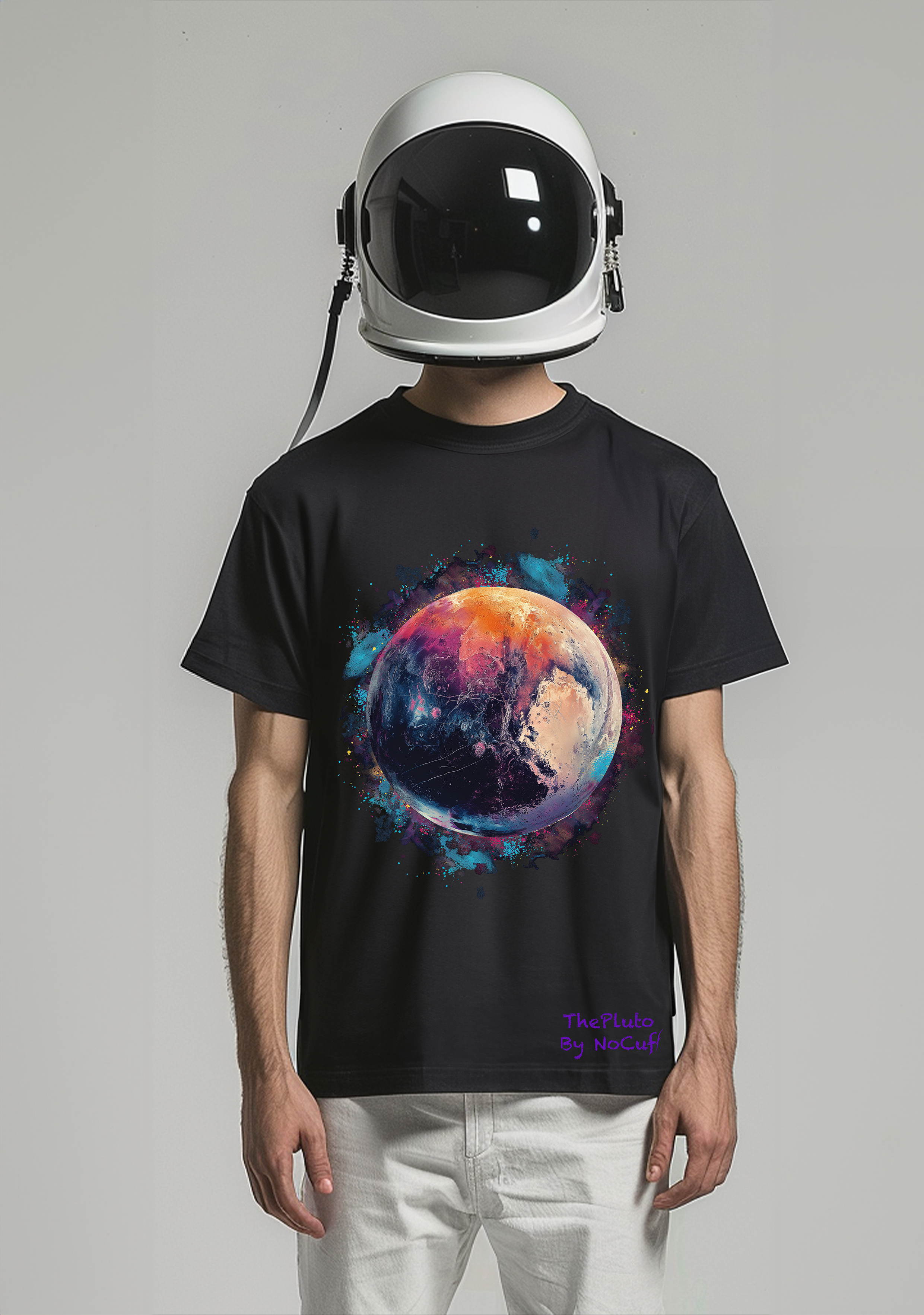 The Pluto  - Half Sleeves Men's Tshirt