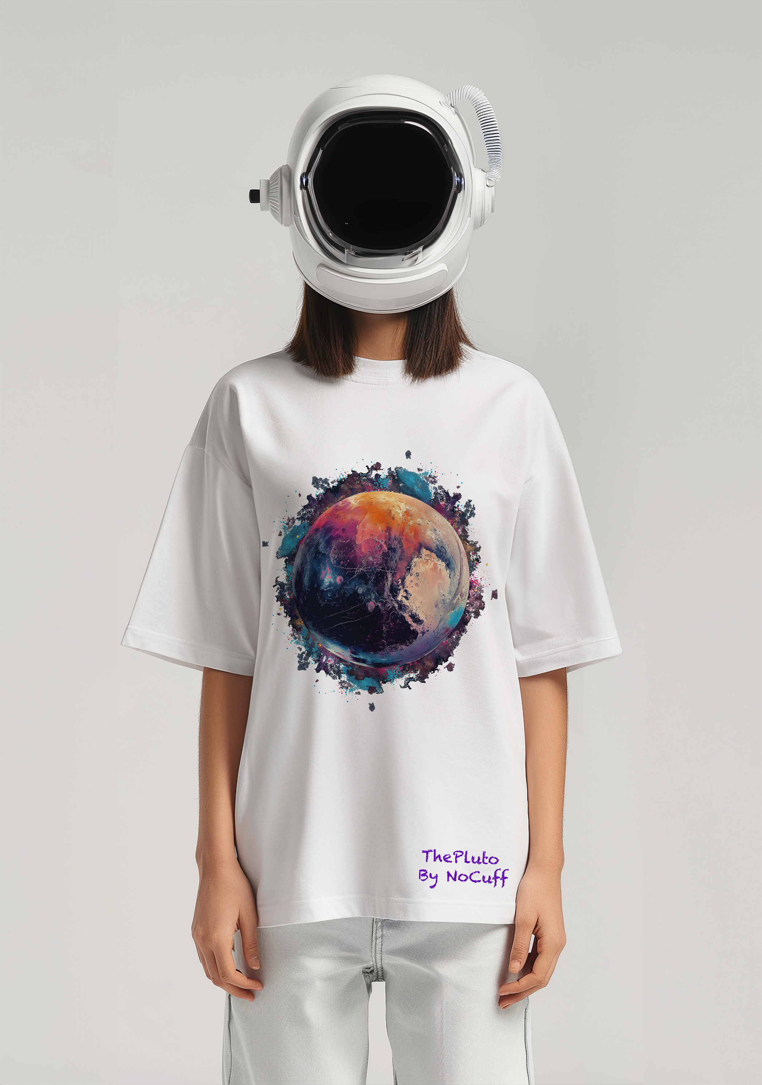 The Pluto  - Oversized women's Tshirt