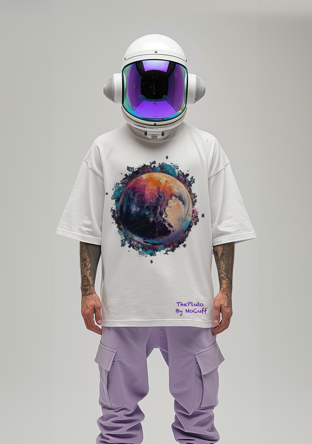 The Pluto  - Oversized Men's Tshirt