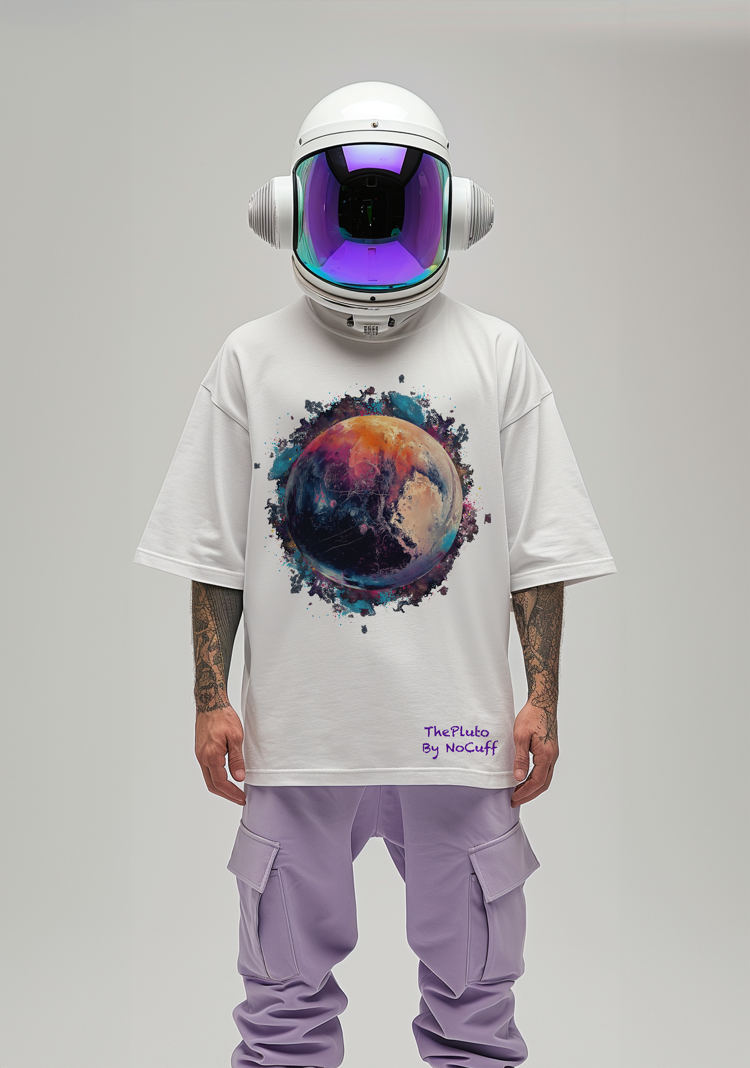 The Pluto  - Oversized Men's Tshirt