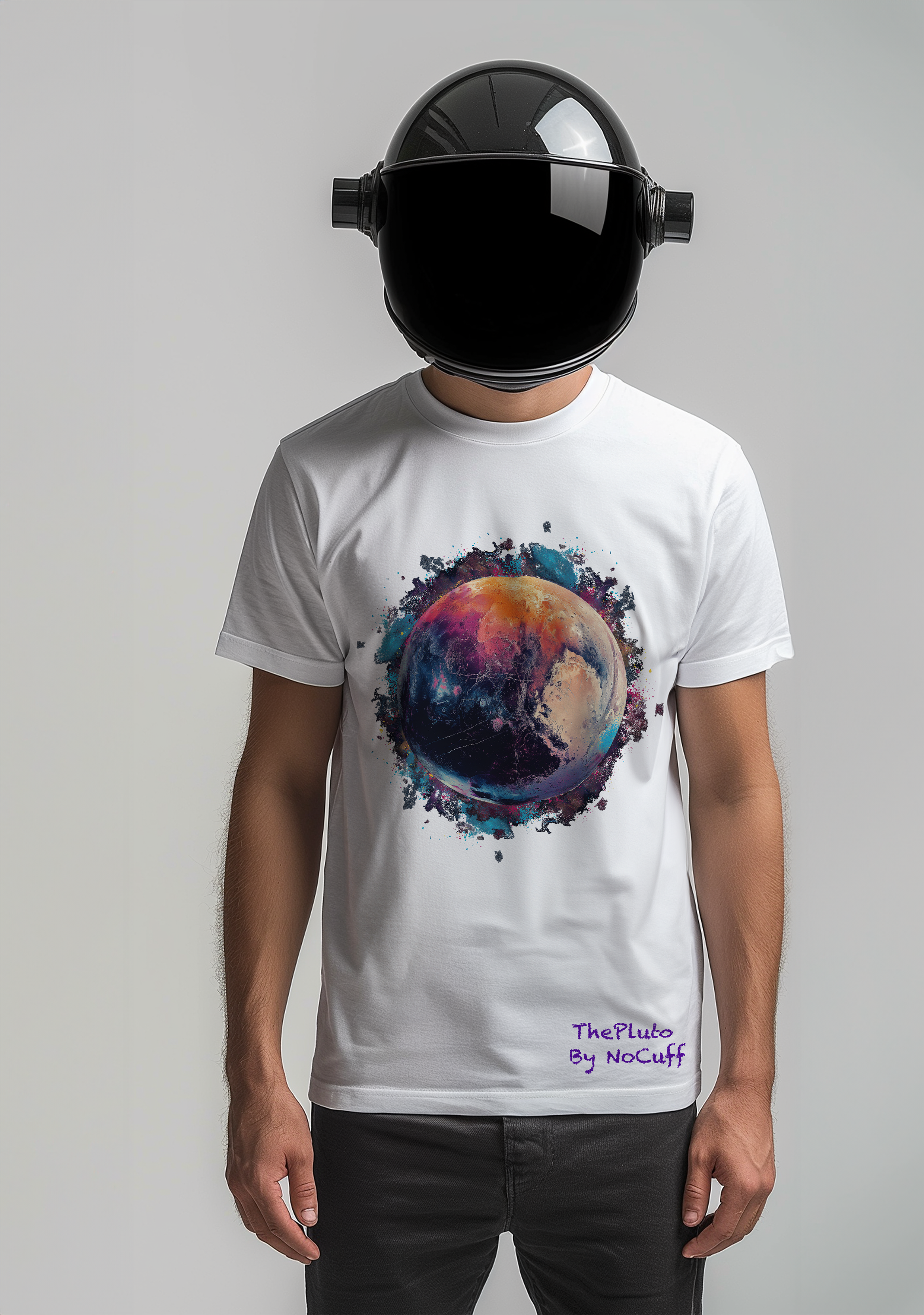 The Pluto  - Half Sleeves Men's Tshirt