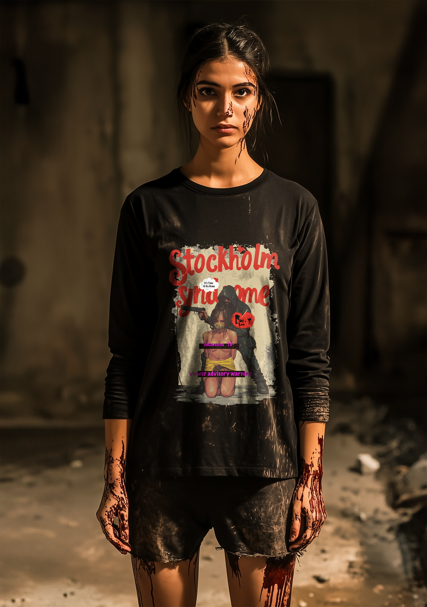 The Stockholm Syndrome  - Full Sleeves women's Tshirt