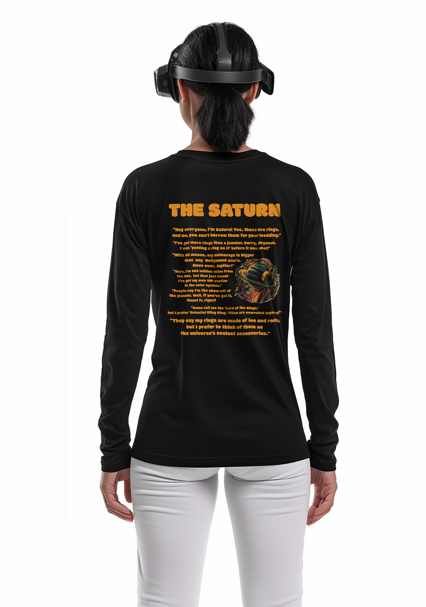 The Saturn  - Full Sleeves women's Tshirt