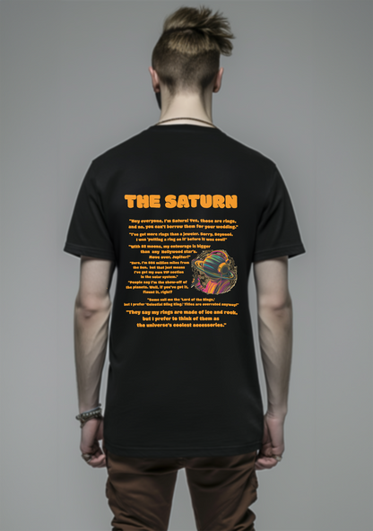 The Saturn  - Half Sleeves Men's Tshirt