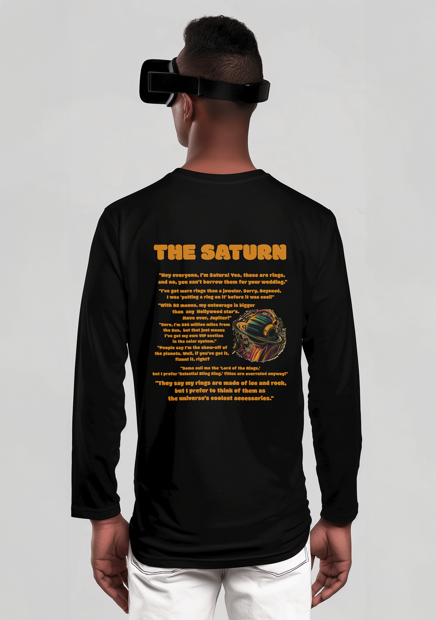 The Saturn  - Full Sleeves Men's Tshirt