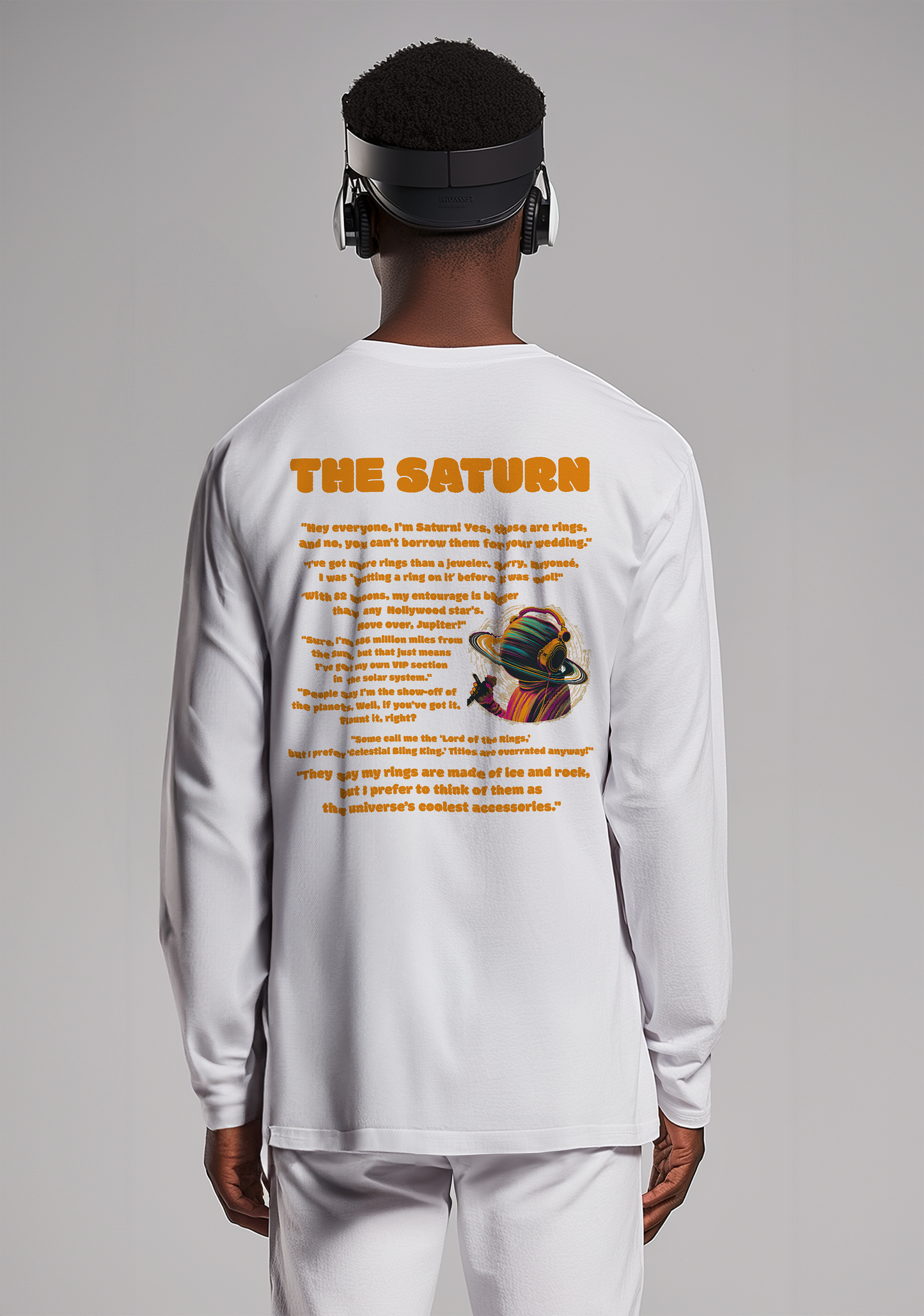 The Saturn  - Full Sleeves Men's Tshirt