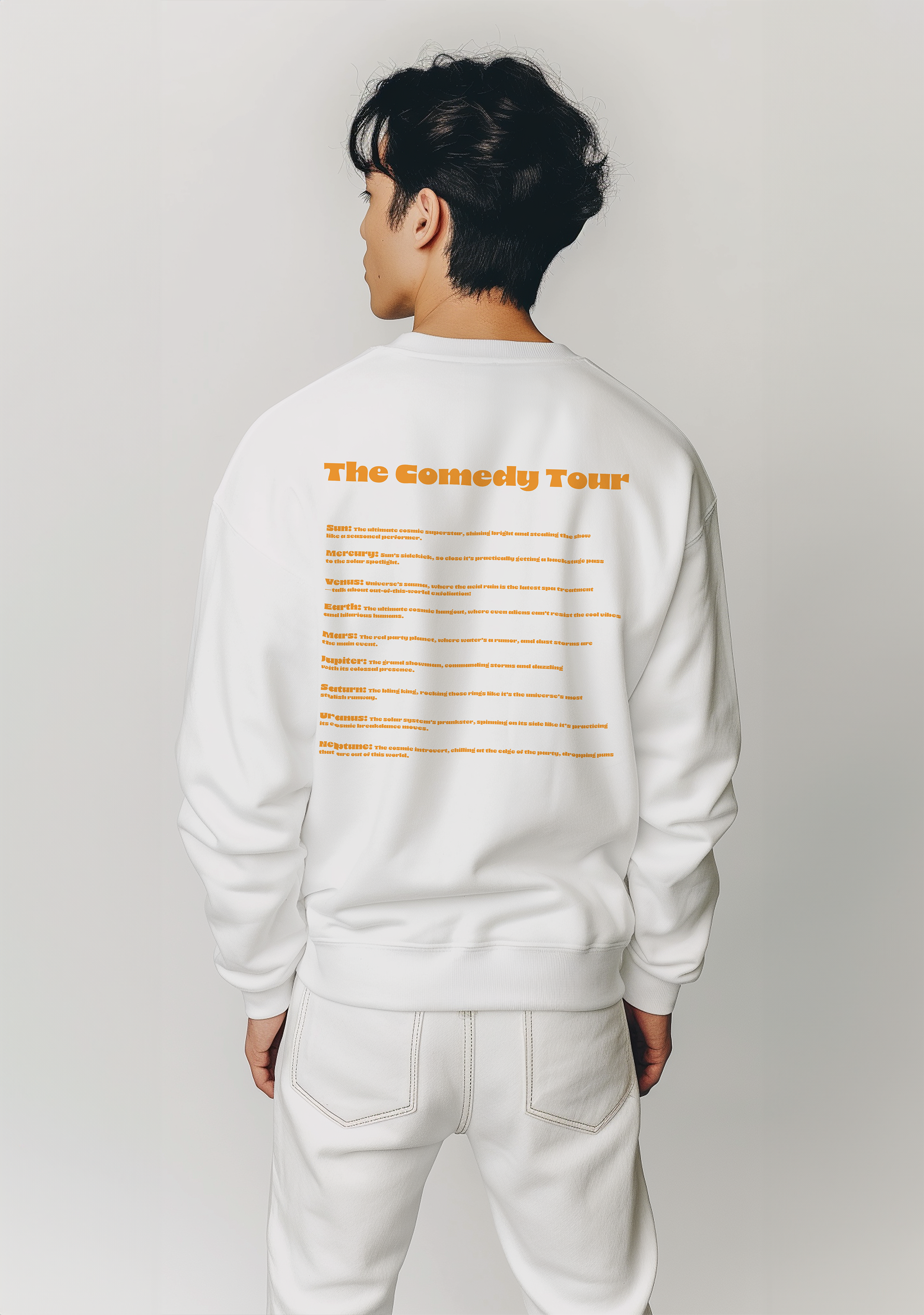 The Solar system Stand Up Show  - Men's Sweat-Shirt