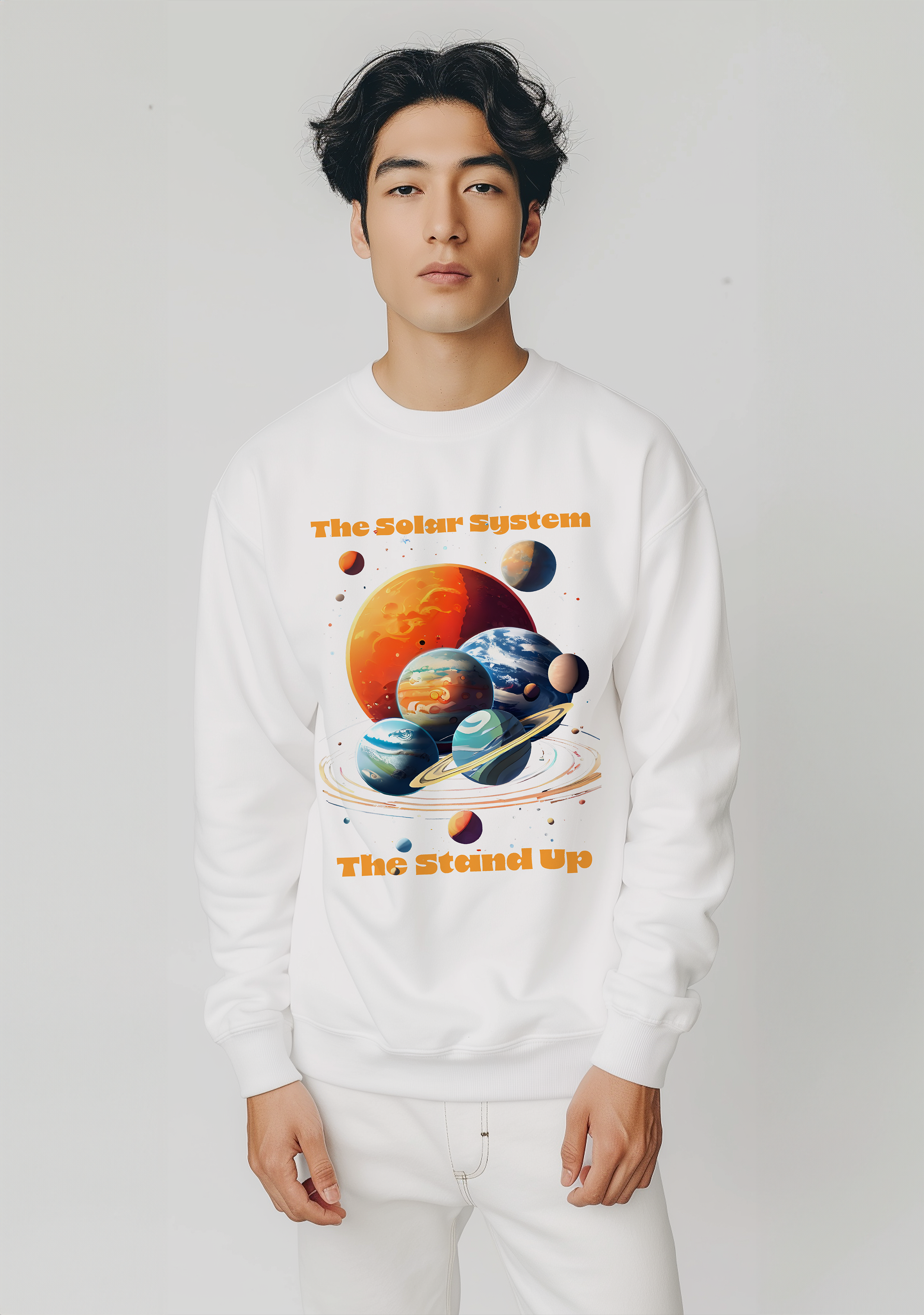 The Solar system Stand Up Show  - Men's Sweat-Shirt