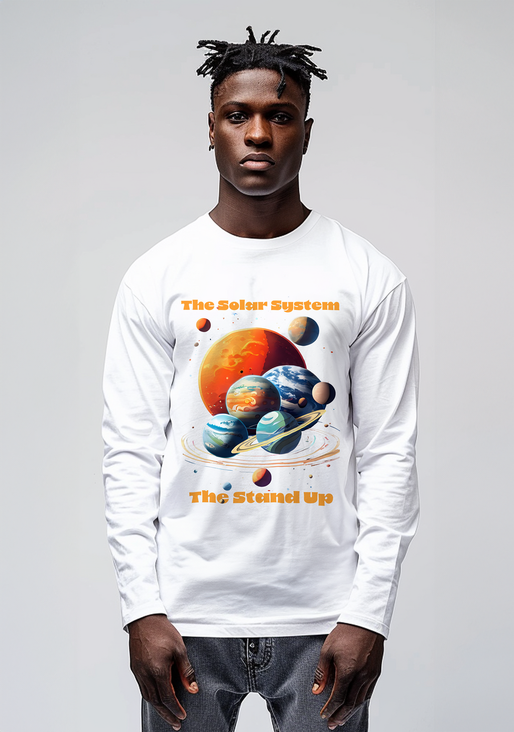The Solar system Stand Up Show  - Full Sleeves Men's Tshirt