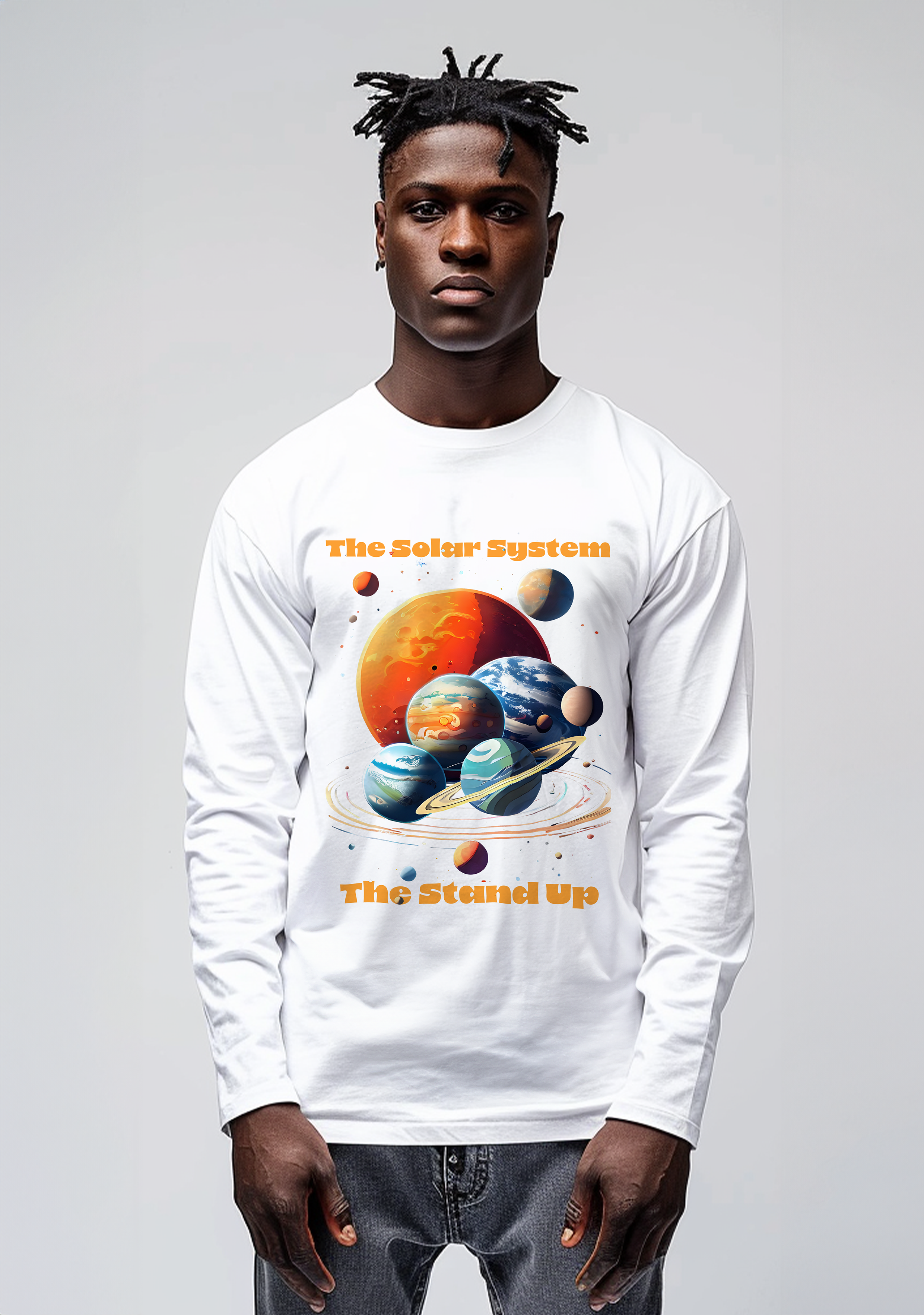 The Solar system Stand Up Show  - Full Sleeves Men's Tshirt