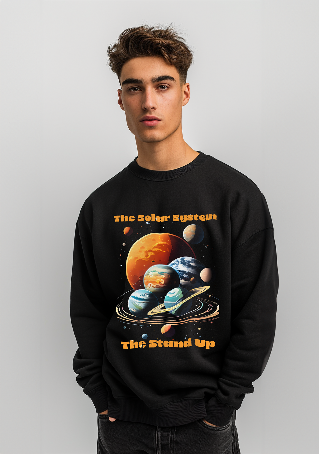 The Solar system Stand Up Show  - Men's Sweat-Shirt