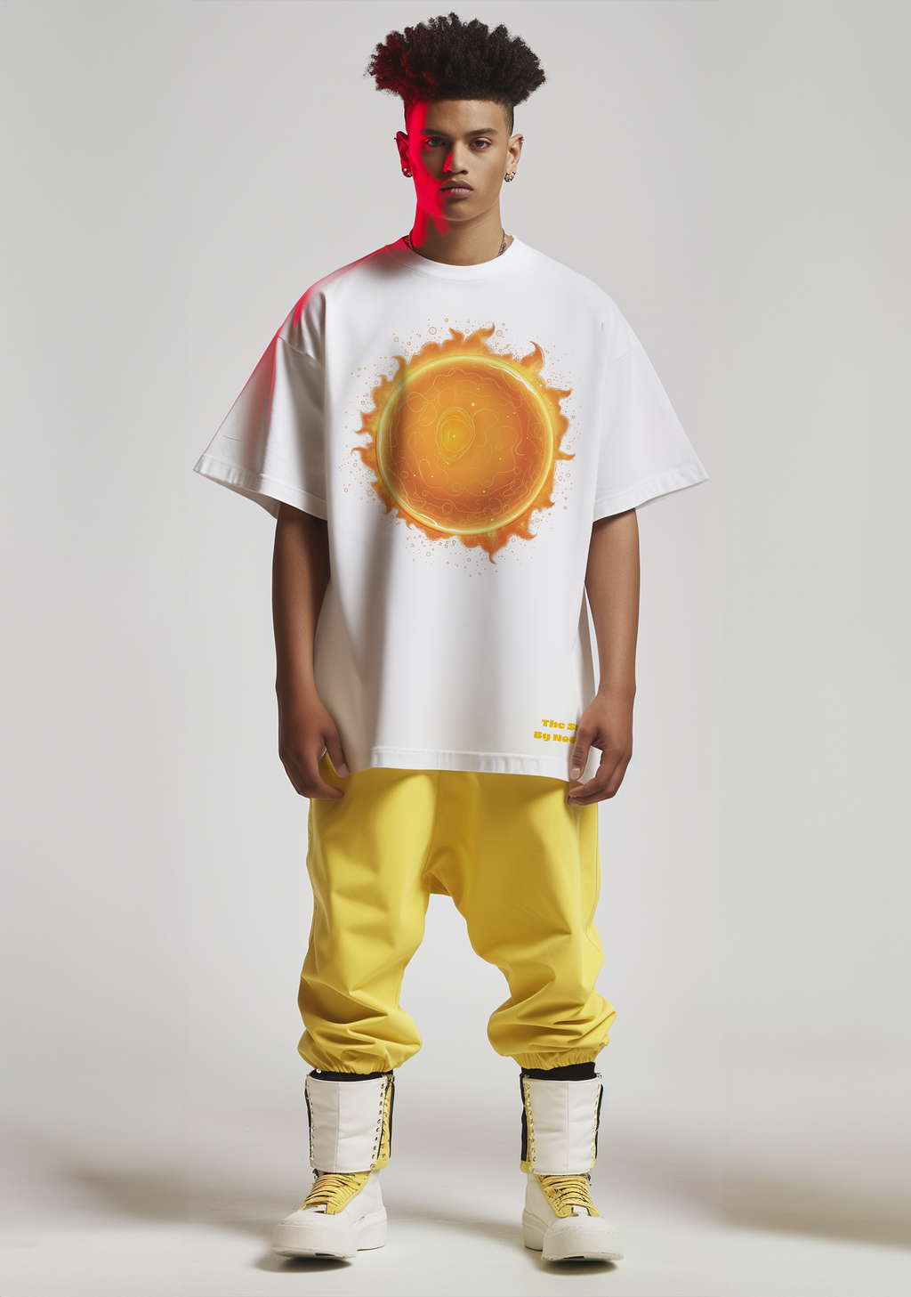 The Sun  - Oversized Men's Tshirt