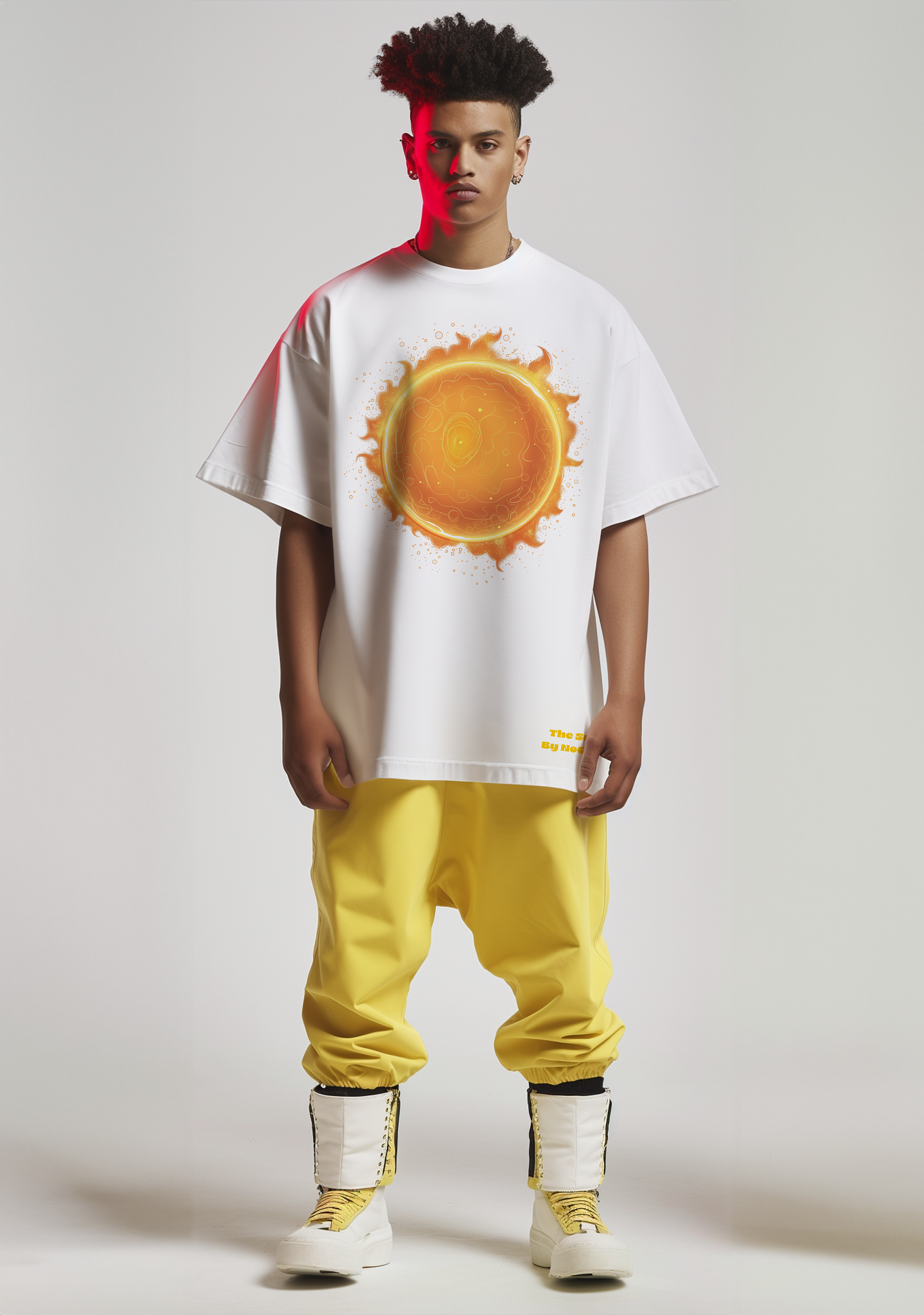 The Sun  - Oversized Men's Tshirt
