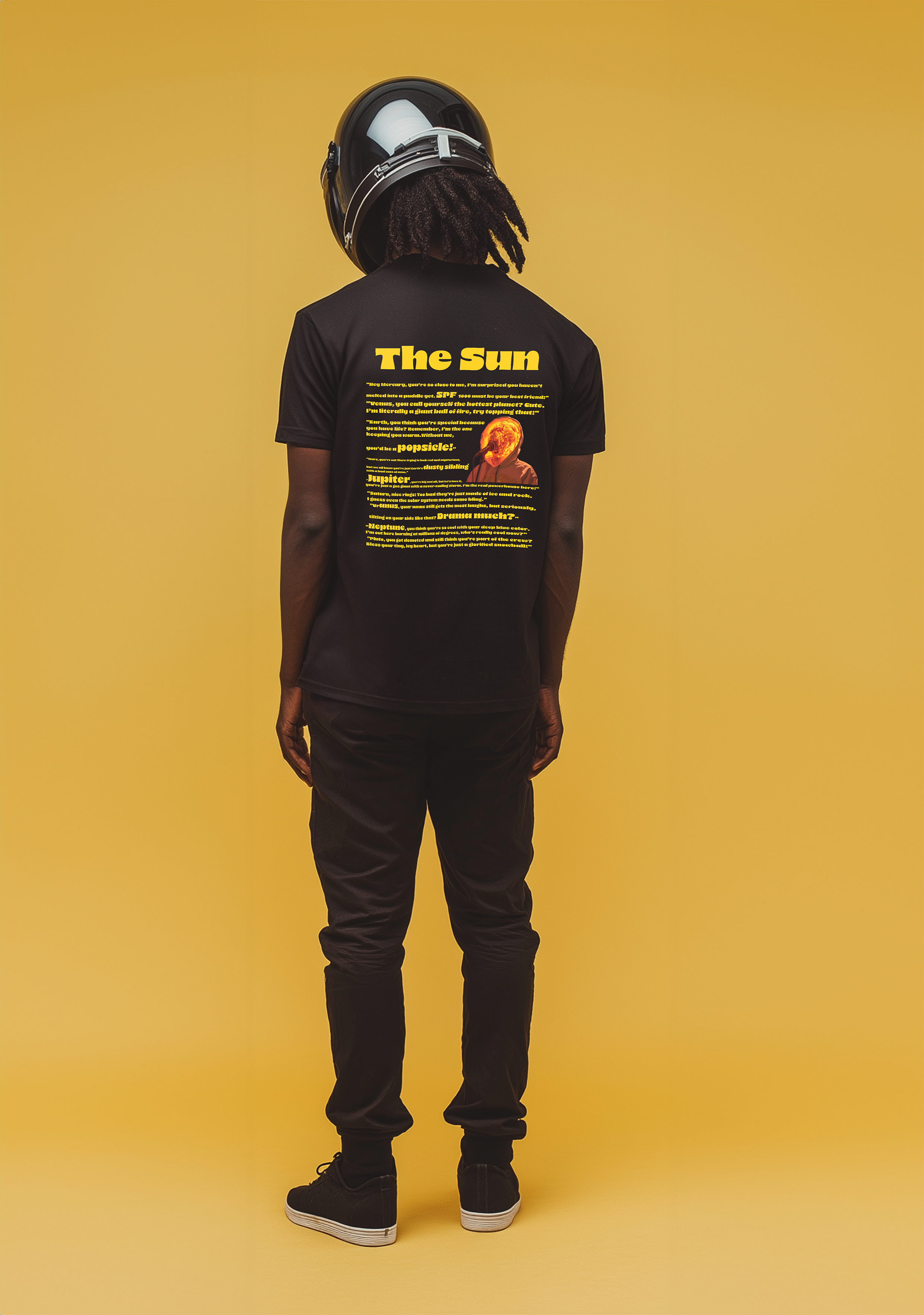 The Sun  - Half Sleeves Men's Tshirt