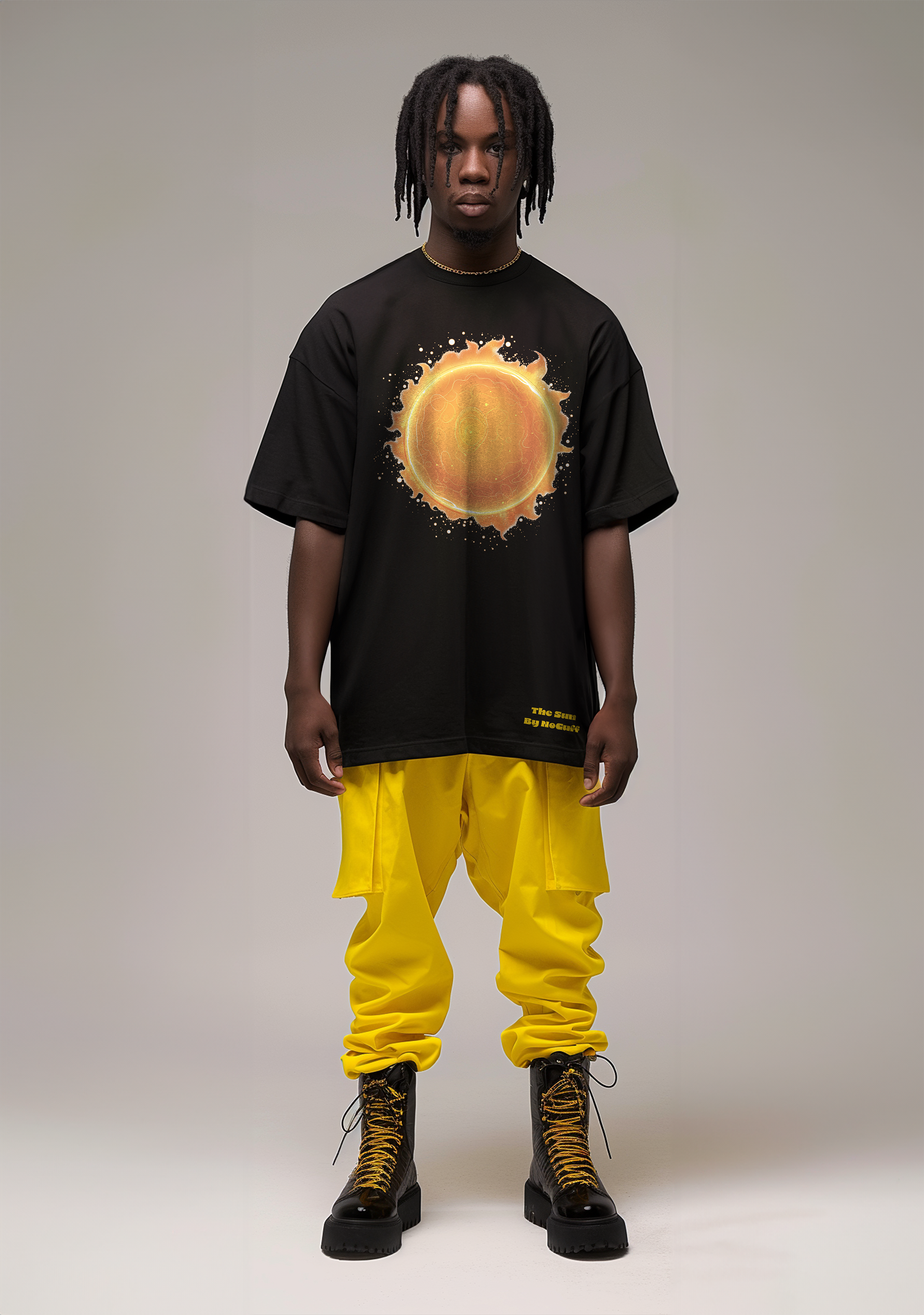 The Sun  - Oversized Men's Tshirt