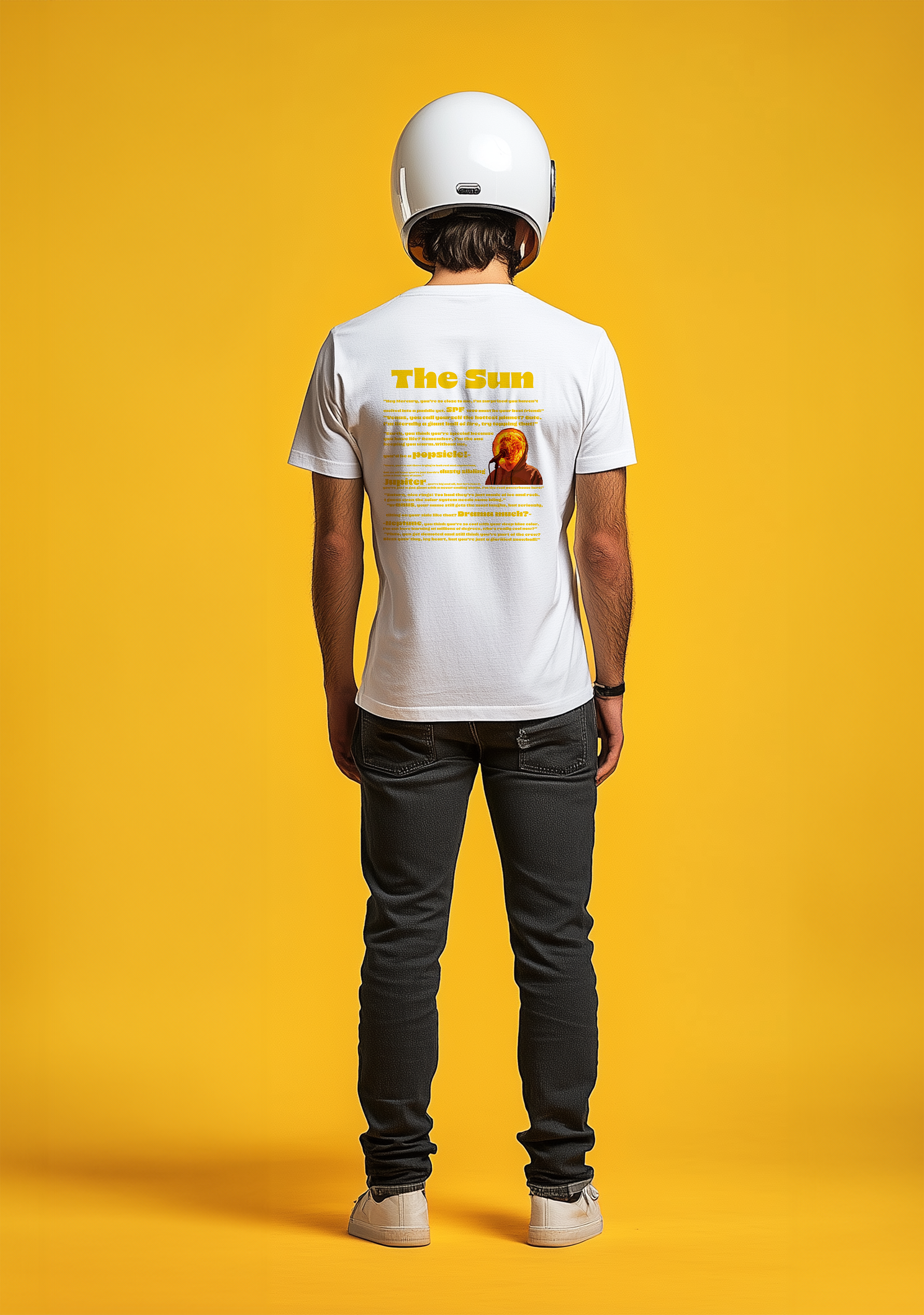 The Sun  - Half Sleeves Men's Tshirt