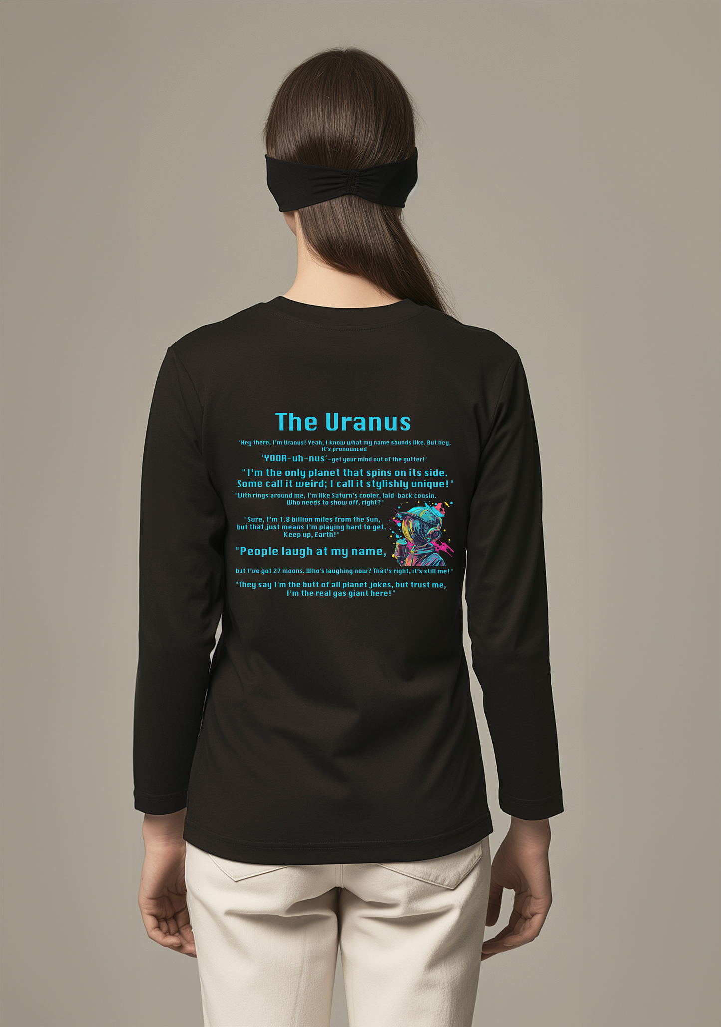 The Uranus  - Full Sleeves women's Tshirt