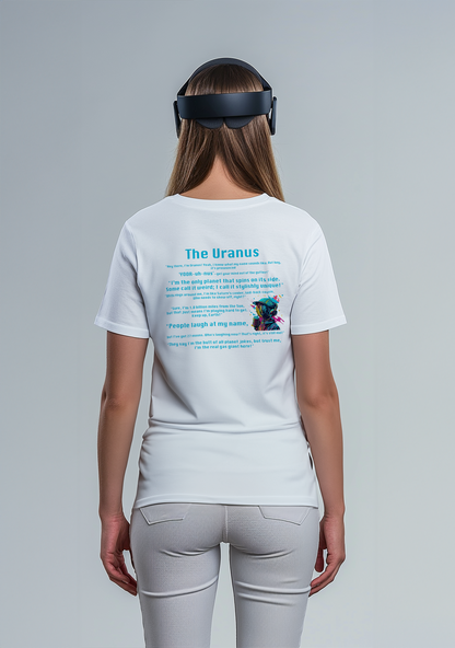 The Uranus - Half Sleeves Women's Tshirt