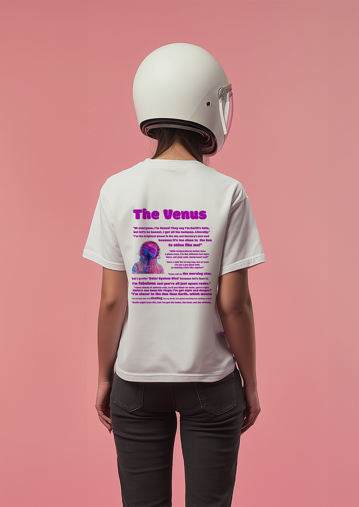 The Venus - Half Sleeves Women's Tshirt