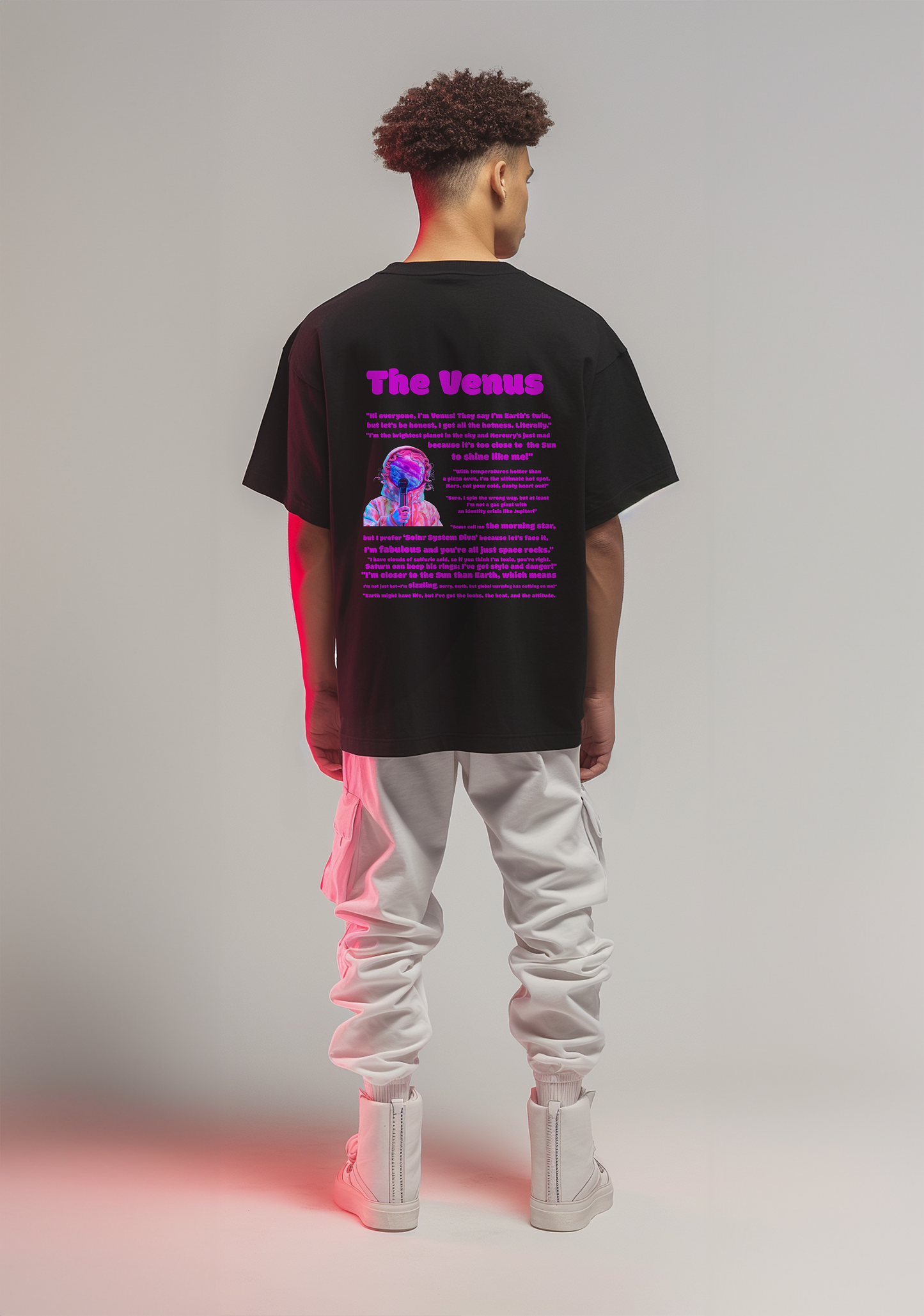 The Venus  - Oversized Men's Tshirt