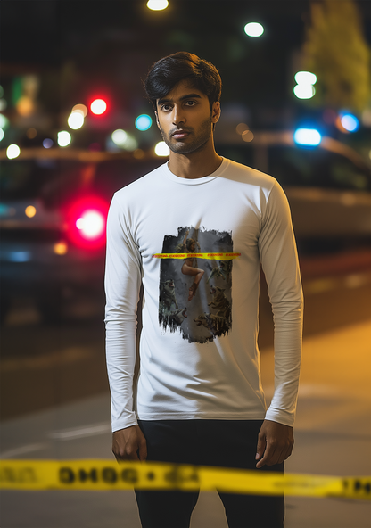 The Wolves and a Girl  - Full Sleeves Men's Tshirt