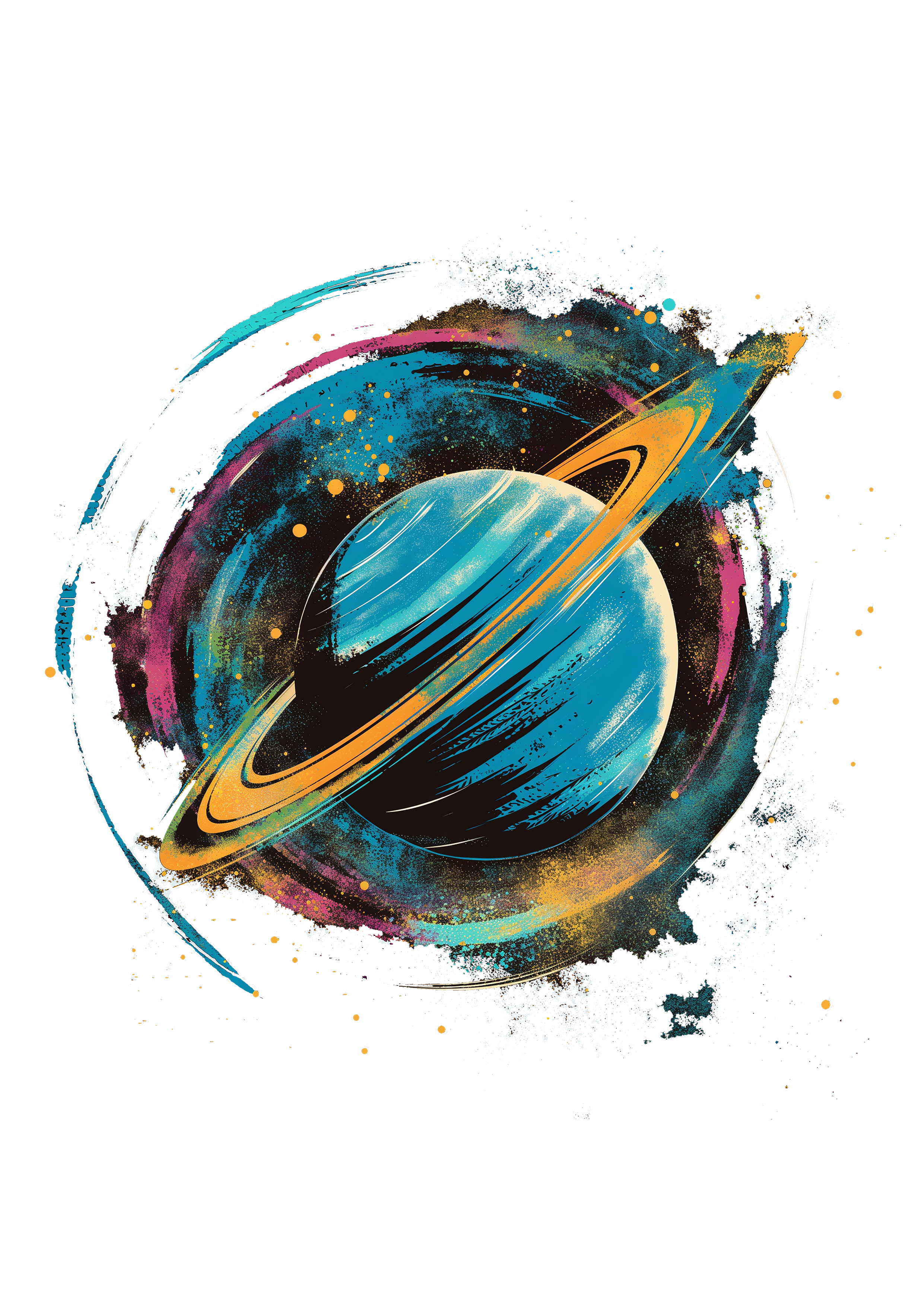 The Uranus  - Full Sleeves Men's Tshirt