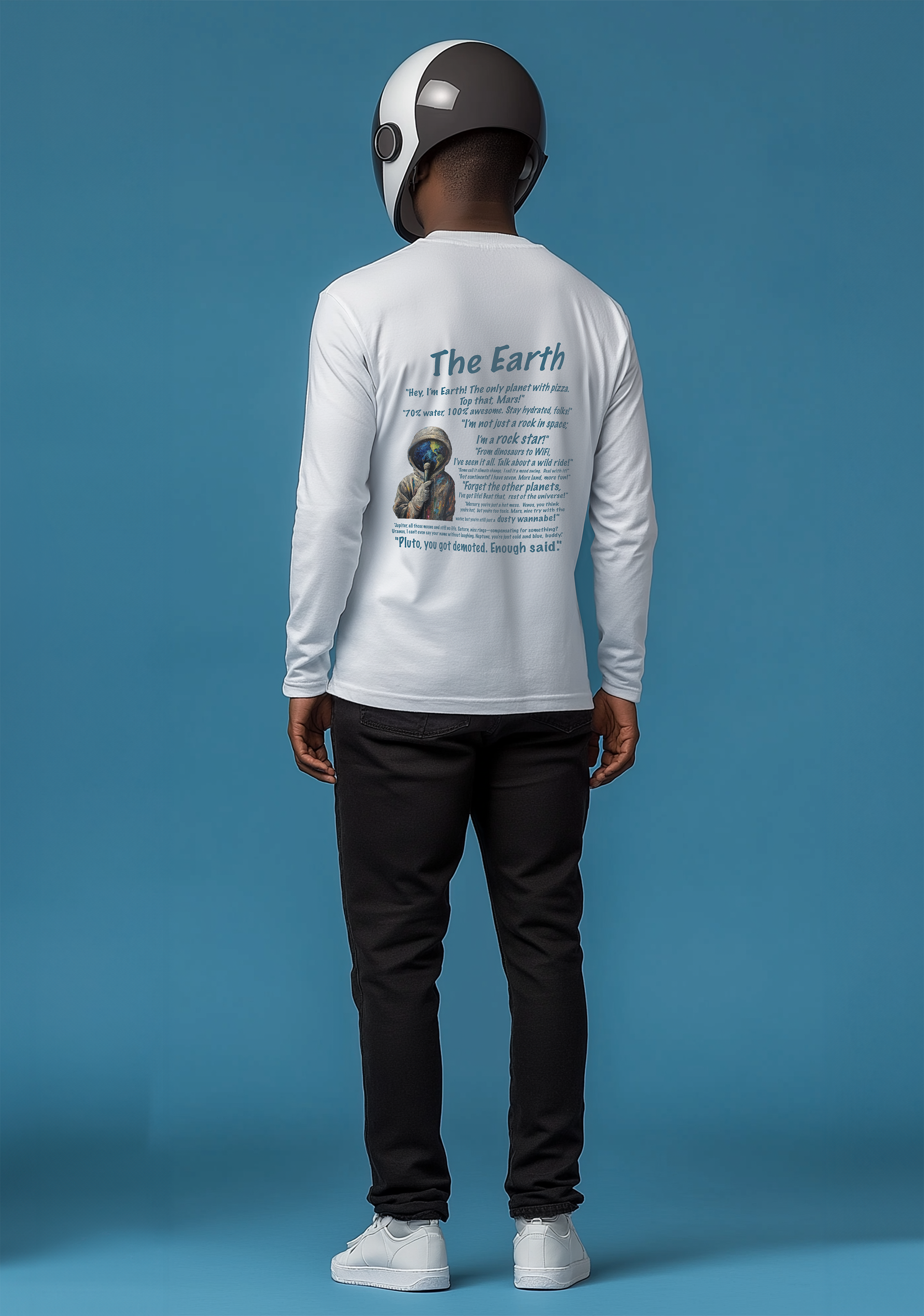 The Earth  - Full Sleeves Men's Tshirt