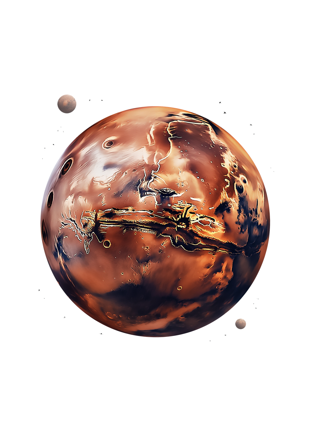 The Mars  - Oversized Men's Tshirt