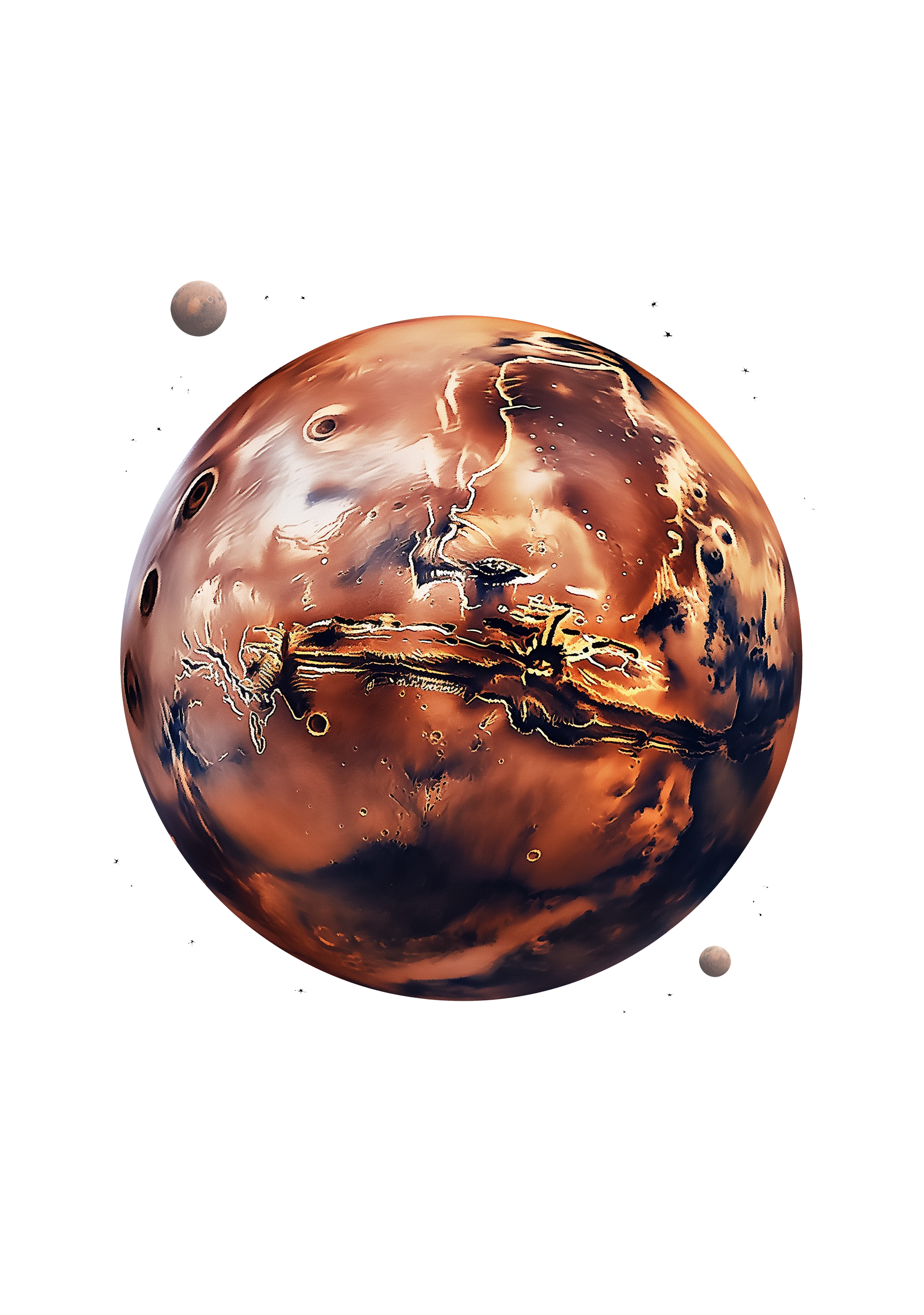 The Mars  - Oversized Men's Tshirt