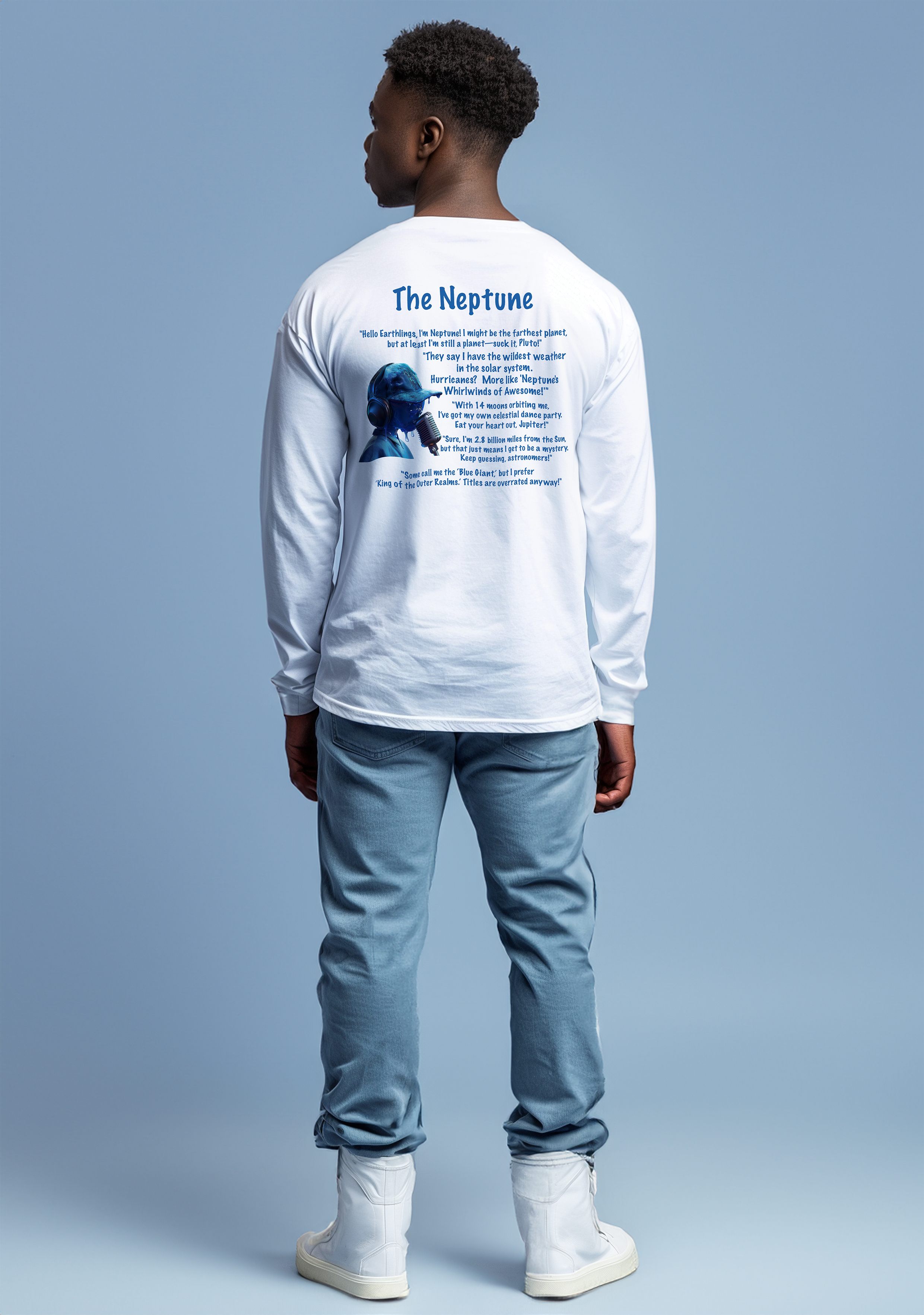The Neptune  - Full Sleeves Men's Tshirt