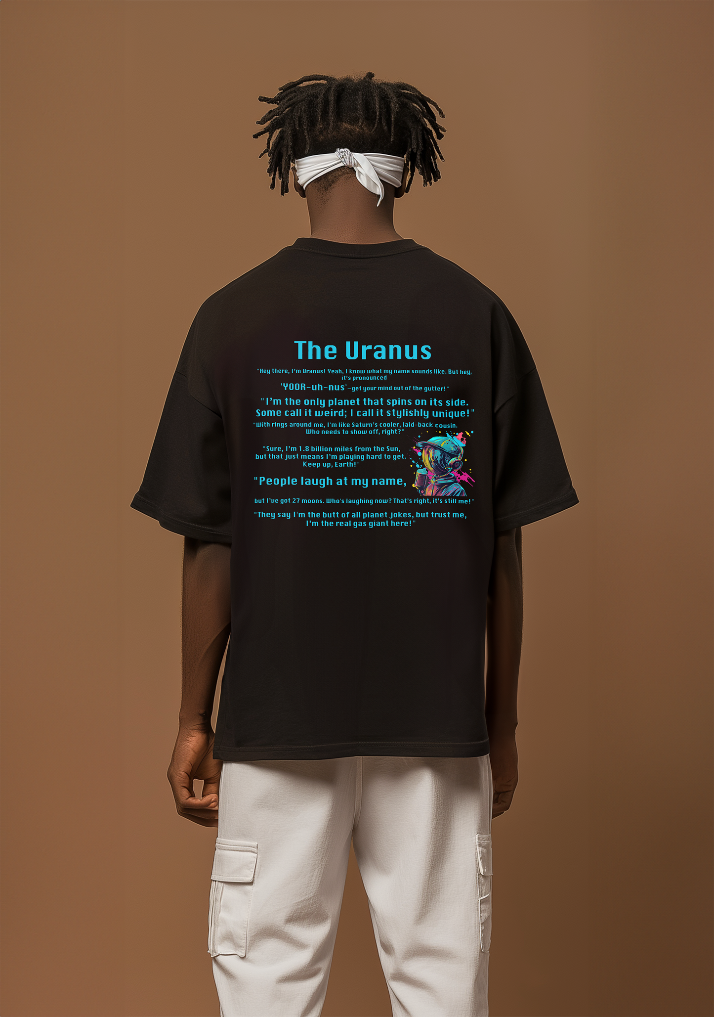 The Uranus  - Oversized Men's Tshirt