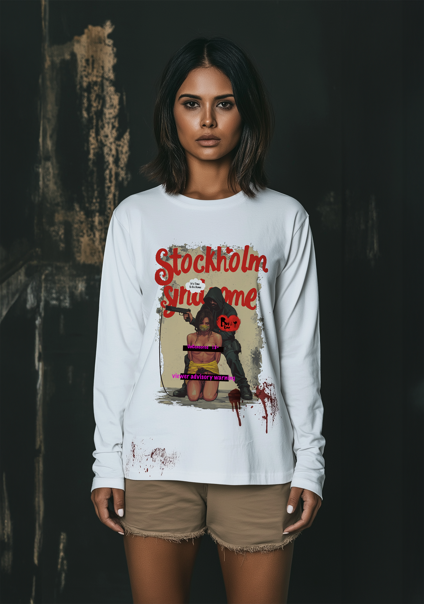 The Stockholm Syndrome  - Full Sleeves women's Tshirt