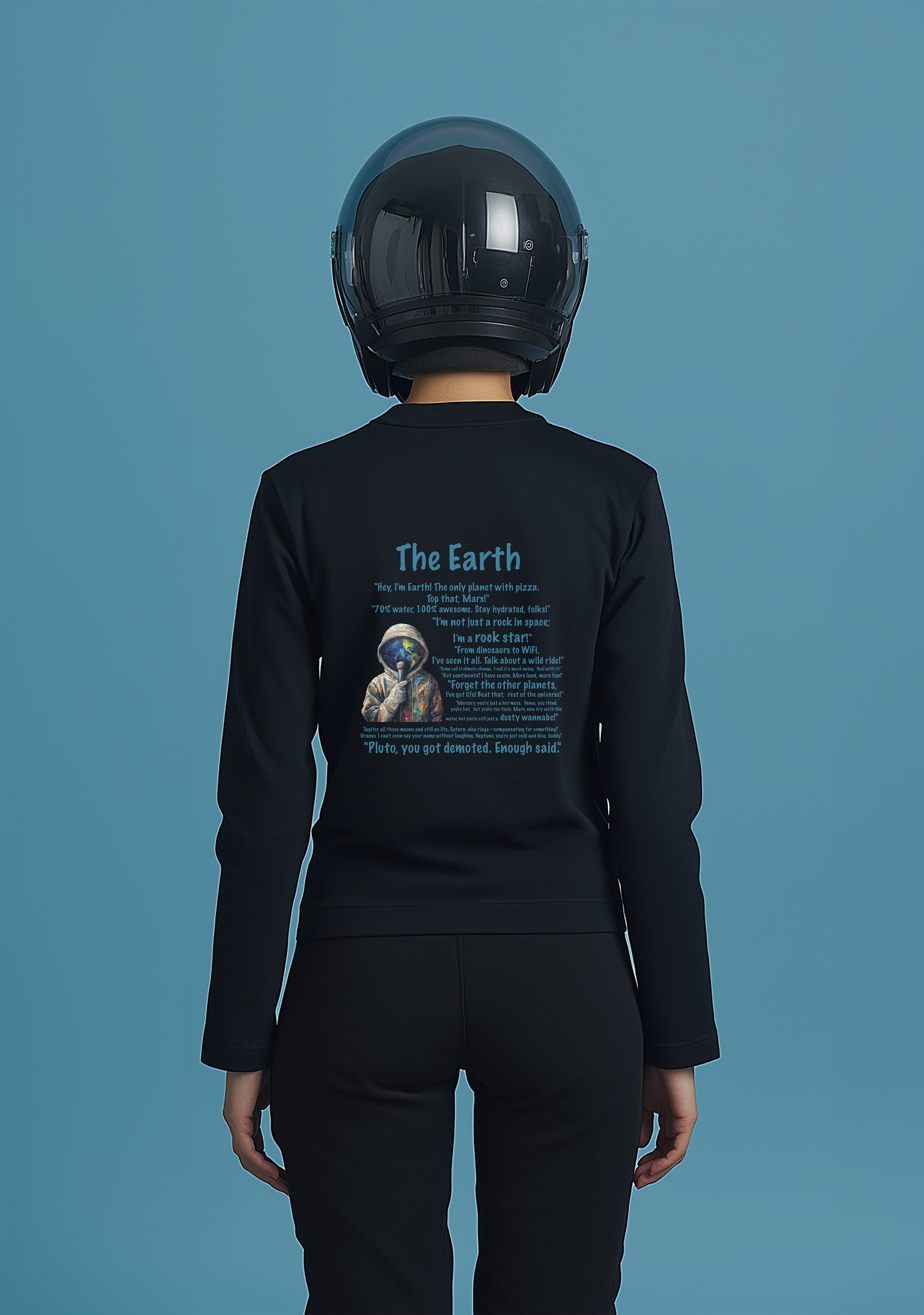 The Earth  - Full Sleeves women's Tshirt
