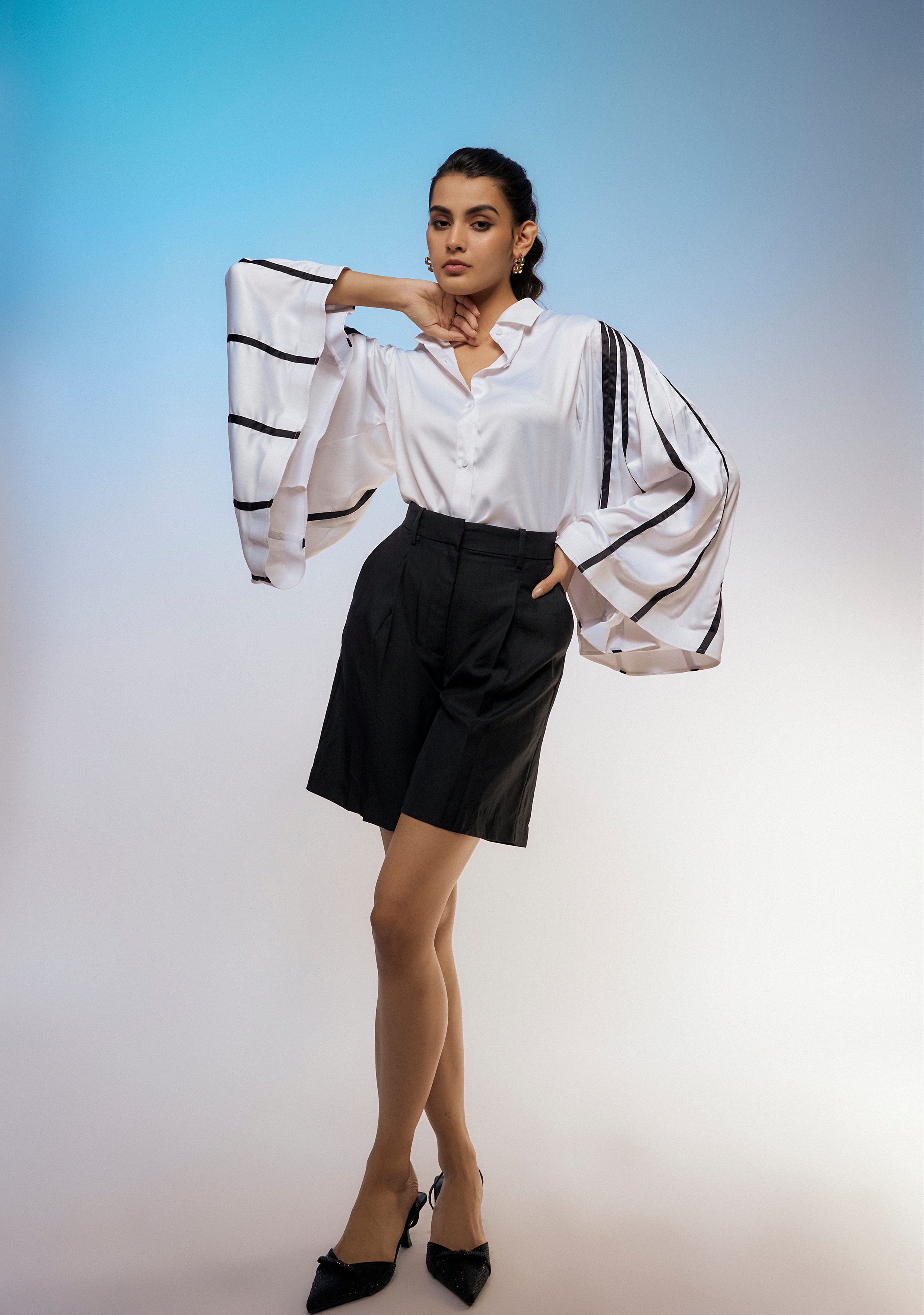 The Swan Wing Blouse