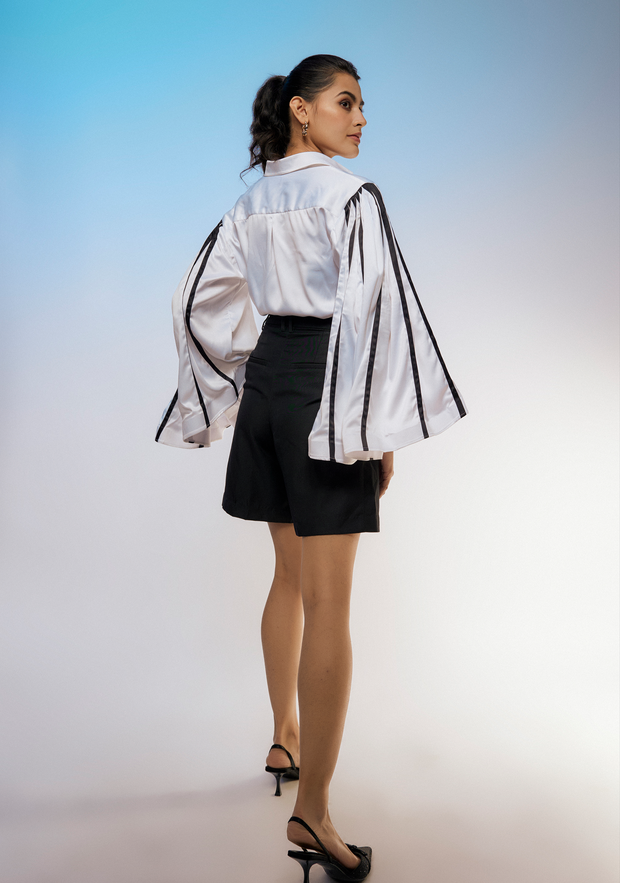 The Swan Wing Blouse
